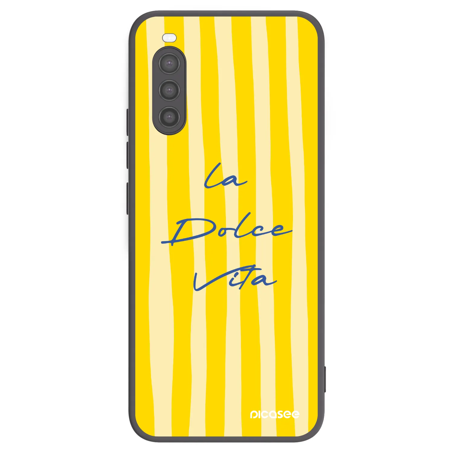 Picasee silikonski črni ovitek za Sony Xperia 10 II - Ladolcevita