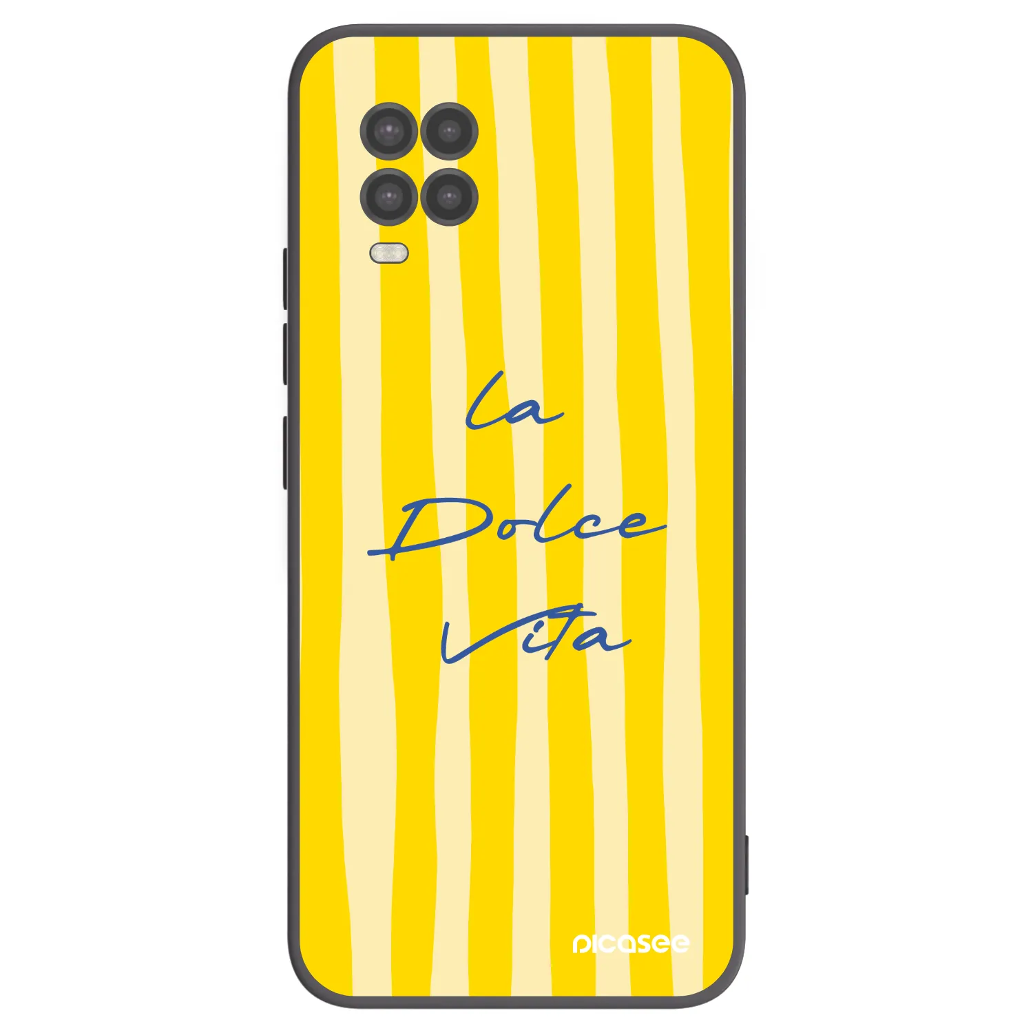 Picasee silikonski črni ovitek za Xiaomi Mi 10 Lite - Ladolcevita