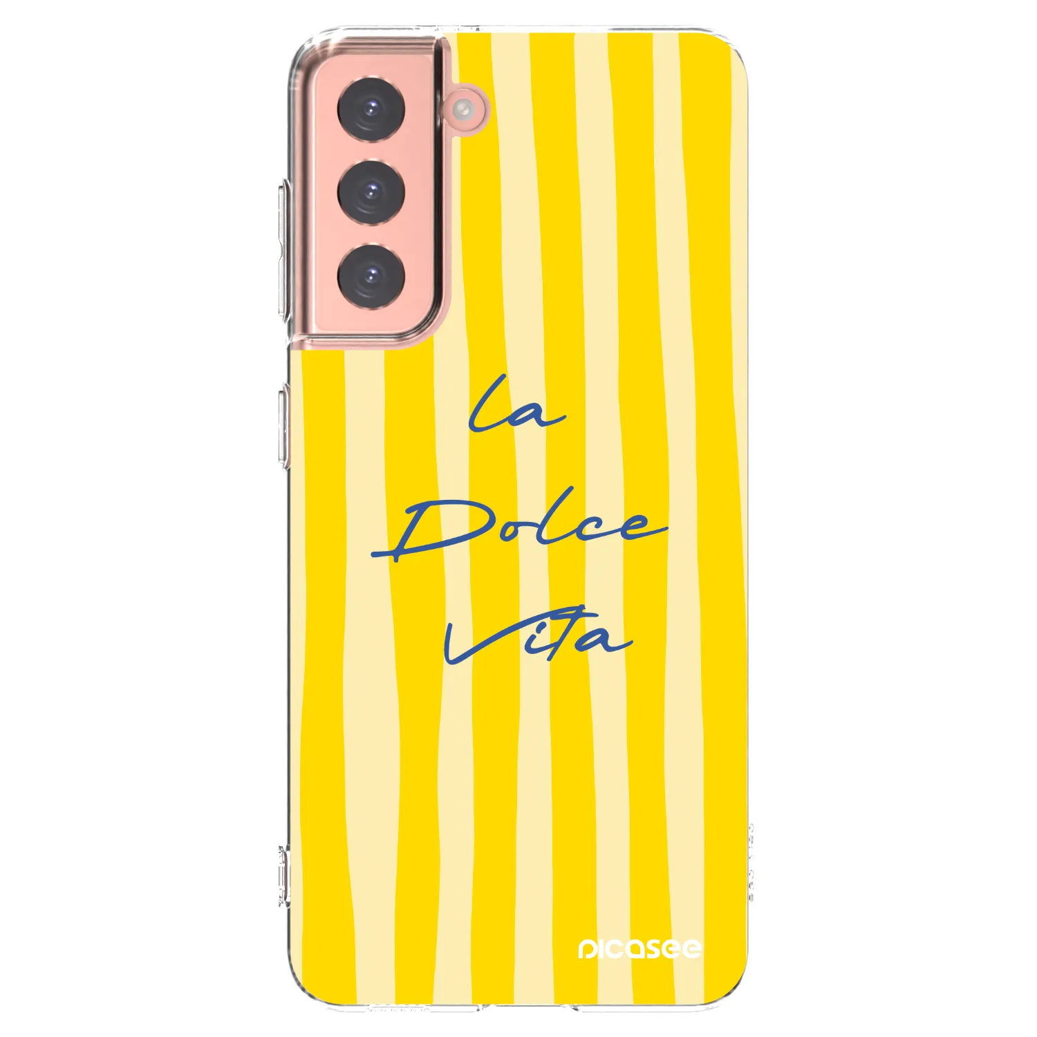 Picasee silikonski prozorni ovitek za Samsung Galaxy S21 5G G991B - Ladolcevita