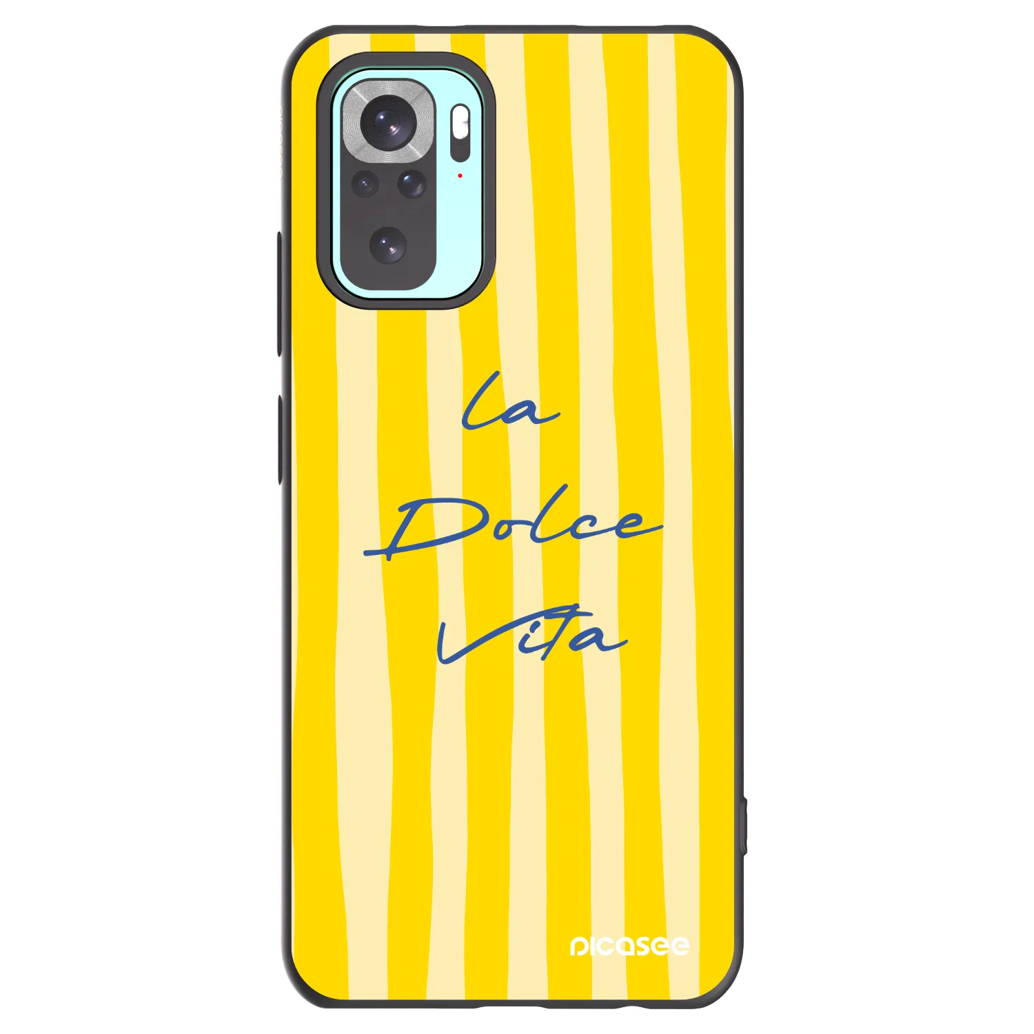 Picasee silikonski črni ovitek za Xiaomi Redmi Note 10 Pro - Ladolcevita