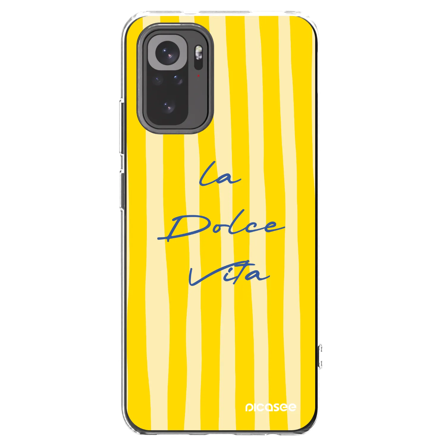 Picasee silikonski prozorni ovitek za Xiaomi Redmi Note 10S - Ladolcevita
