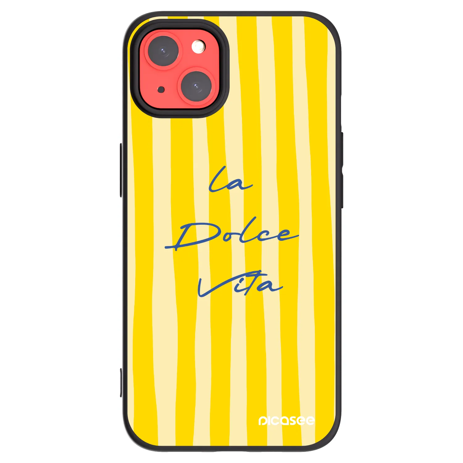 Picasee silikonski črni ovitek za Apple iPhone 13 - Ladolcevita