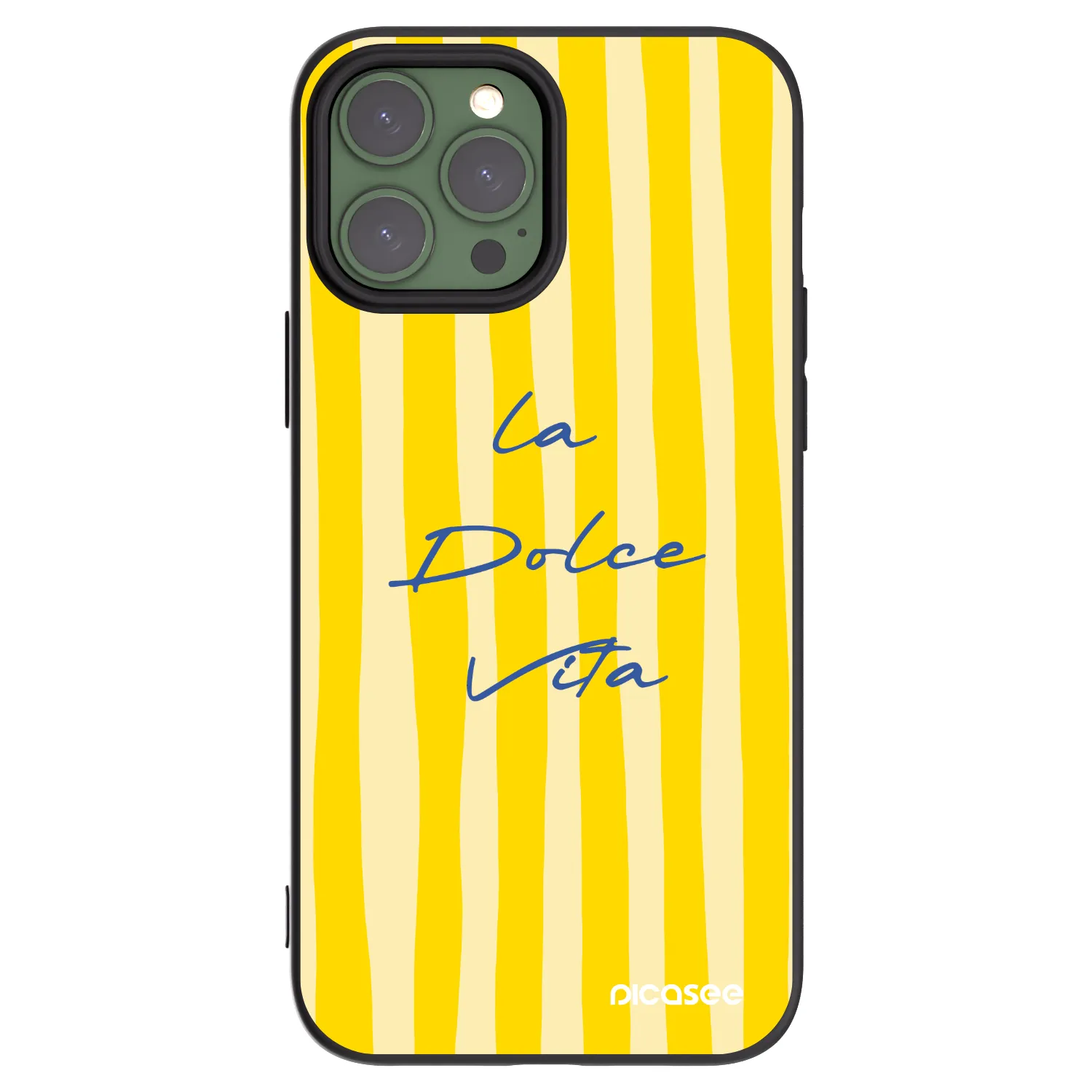 Picasee silikonski črni ovitek za Apple iPhone 13 Pro Max - Ladolcevita