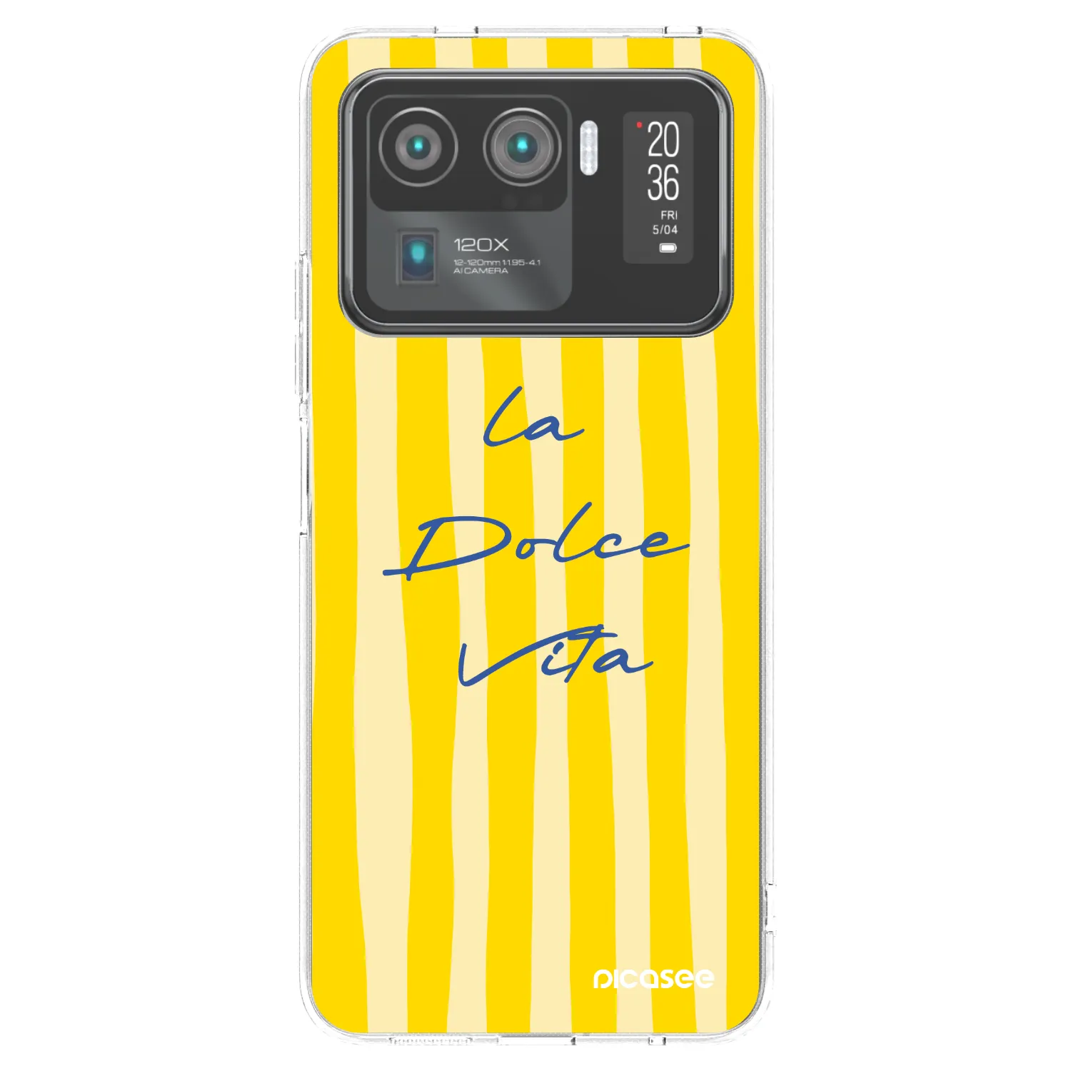 Picasee silikonski prozorni ovitek za Xiaomi Mi 11 Ultra - Ladolcevita