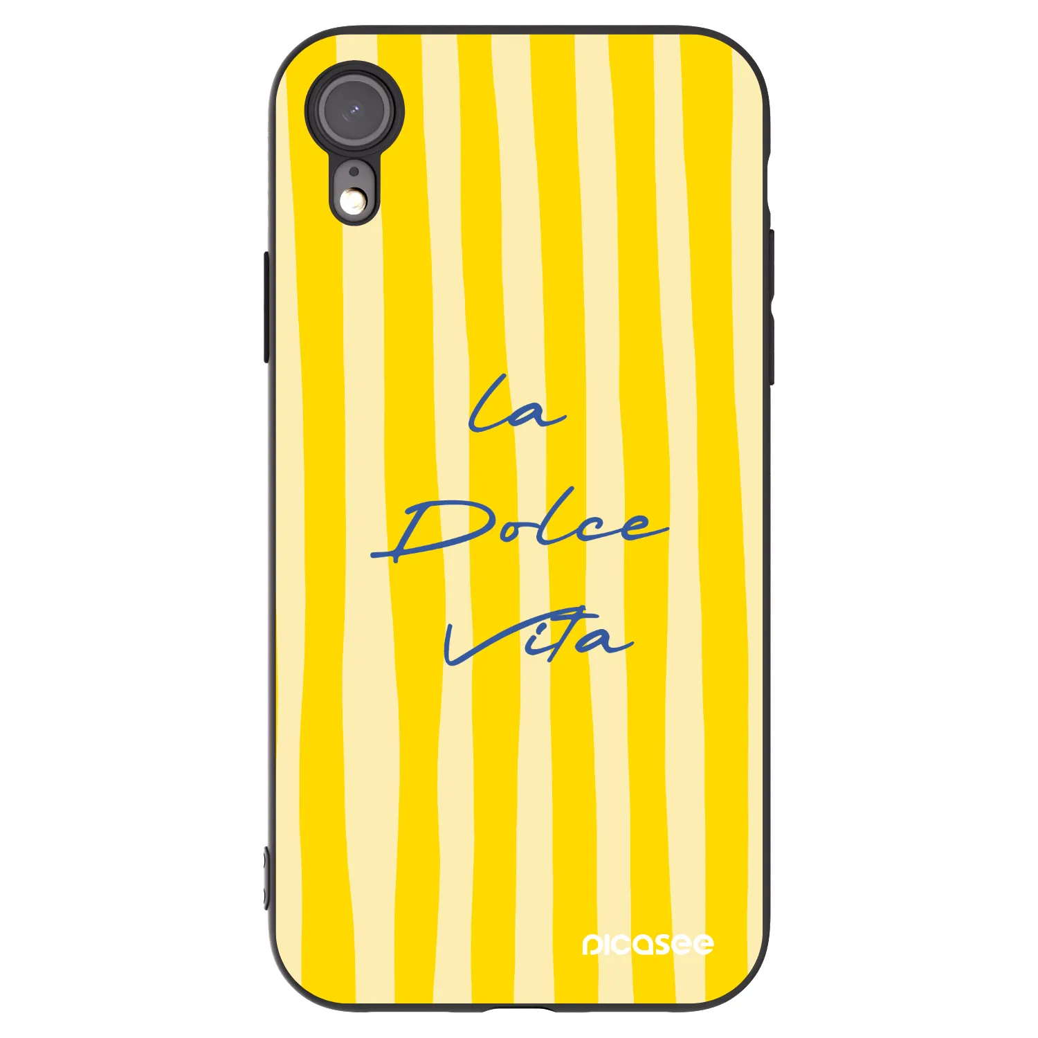 Picasee silikonski črni ovitek za Apple iPhone 6 Plus/6S Plus - Ladolcevita