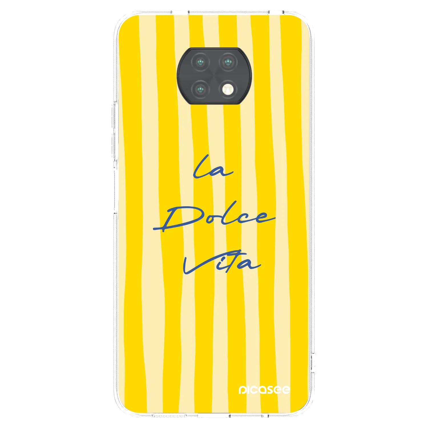 Picasee silikonski prozorni ovitek za Xiaomi Redmi Note 9T - Ladolcevita
