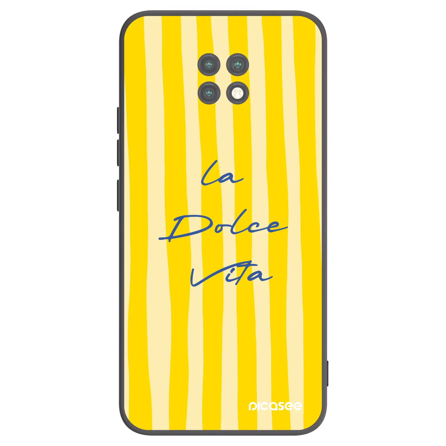 Picasee silikonski črni ovitek za Xiaomi Redmi Note 9T - Ladolcevita