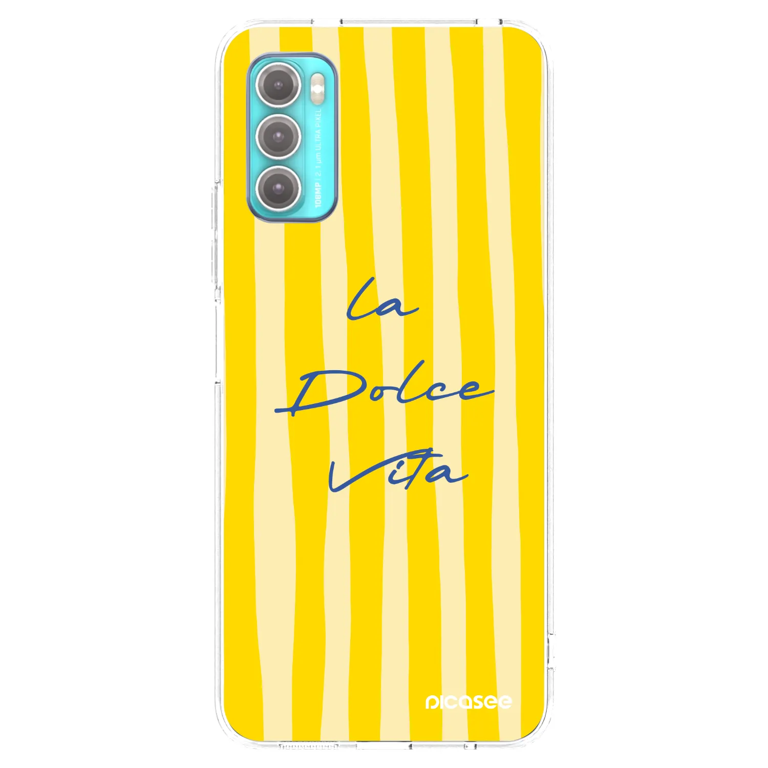 Picasee silikonski prozorni ovitek za Motorola Moto G60 - Ladolcevita
