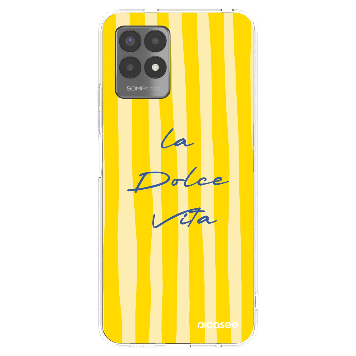 Picasee silikonski prozorni ovitek za Realme 8i - Ladolcevita