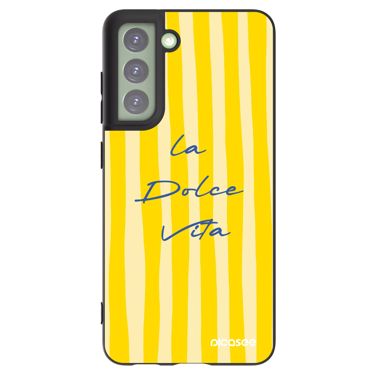 Picasee silikonski črni ovitek za Samsung Galaxy S21 FE 5G - Ladolcevita