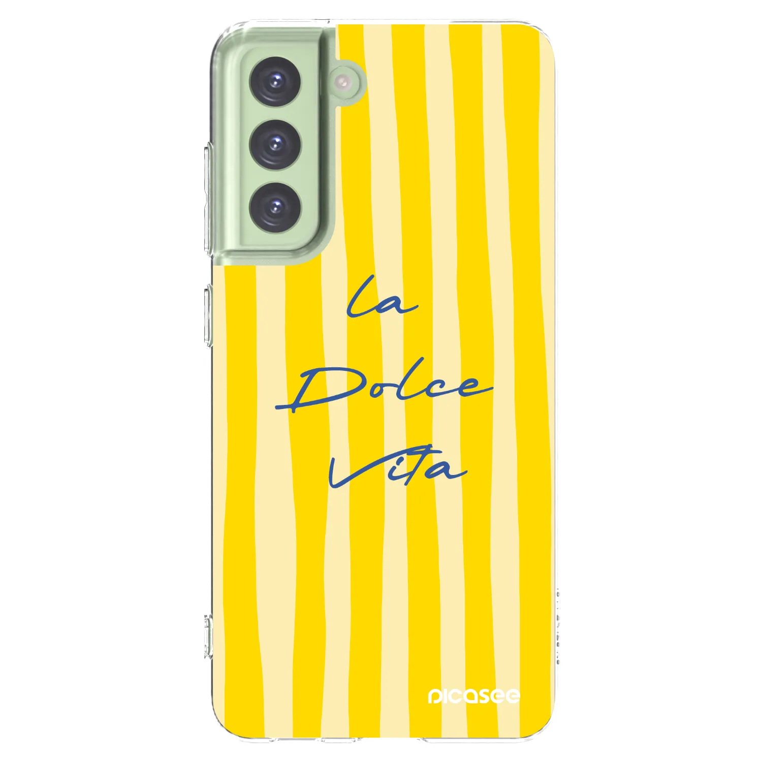 Picasee silikonski prozorni ovitek za Samsung Galaxy S21 FE 5G - Ladolcevita