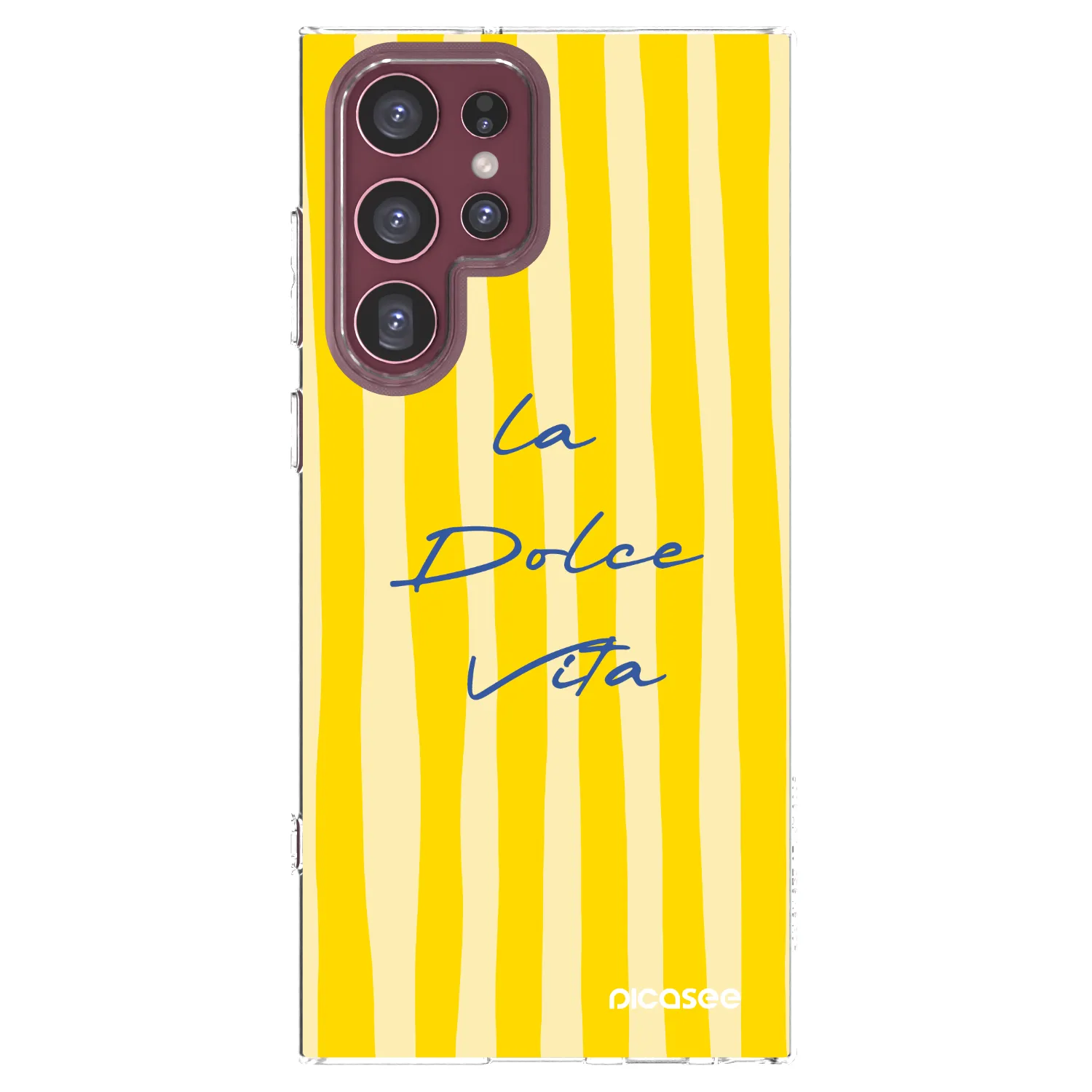 Picasee silikonski prozorni ovitek za Samsung Galaxy S22 Ultra 5G - Ladolcevita