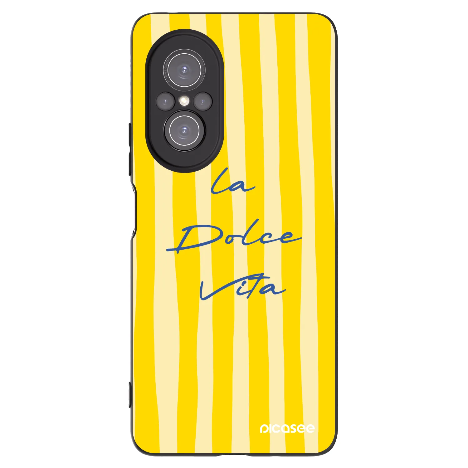 Picasee silikonski črni ovitek za Huawei Nova 9 SE - Ladolcevita