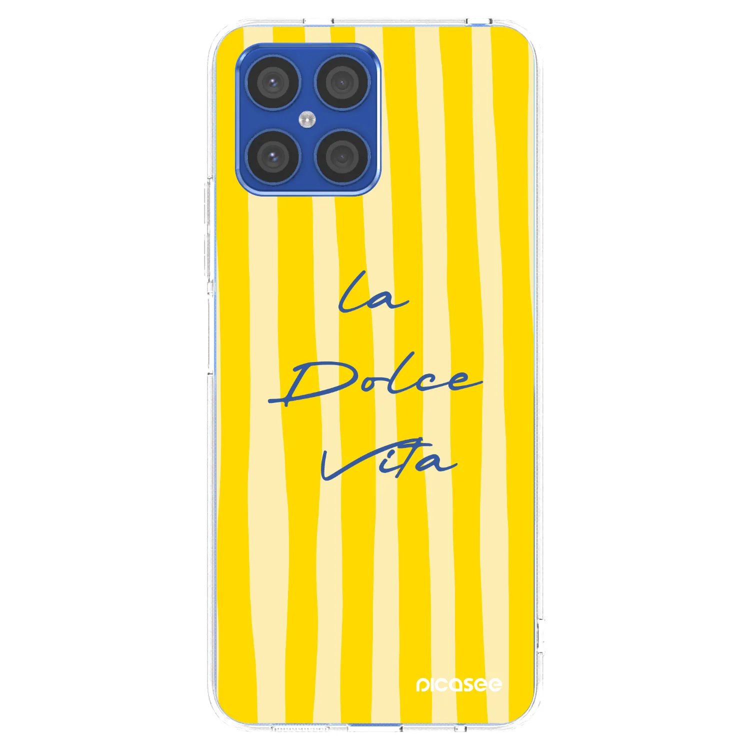 Picasee silikonski prozorni ovitek za Honor X8 4G - Ladolcevita