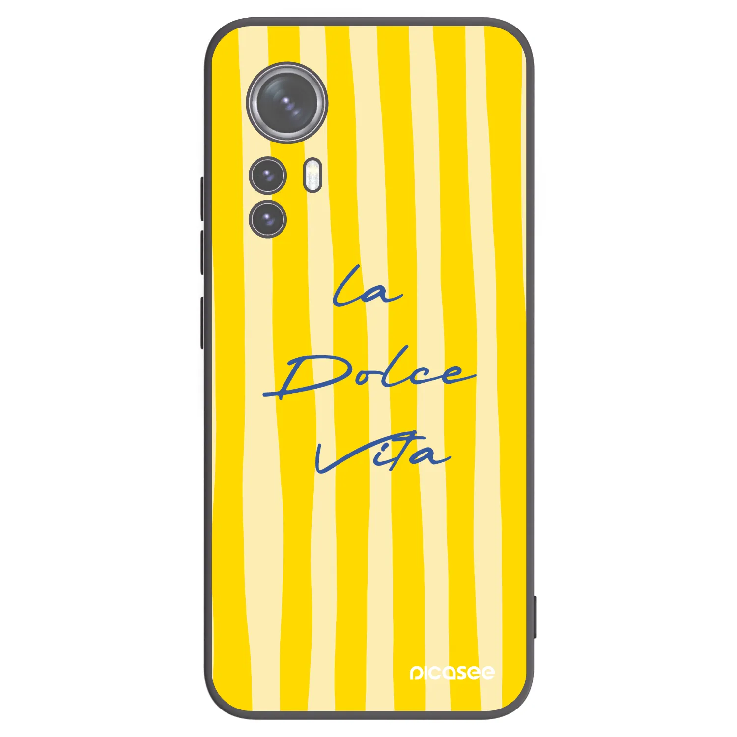 Picasee silikonski črni ovitek za Xiaomi 12X - Ladolcevita