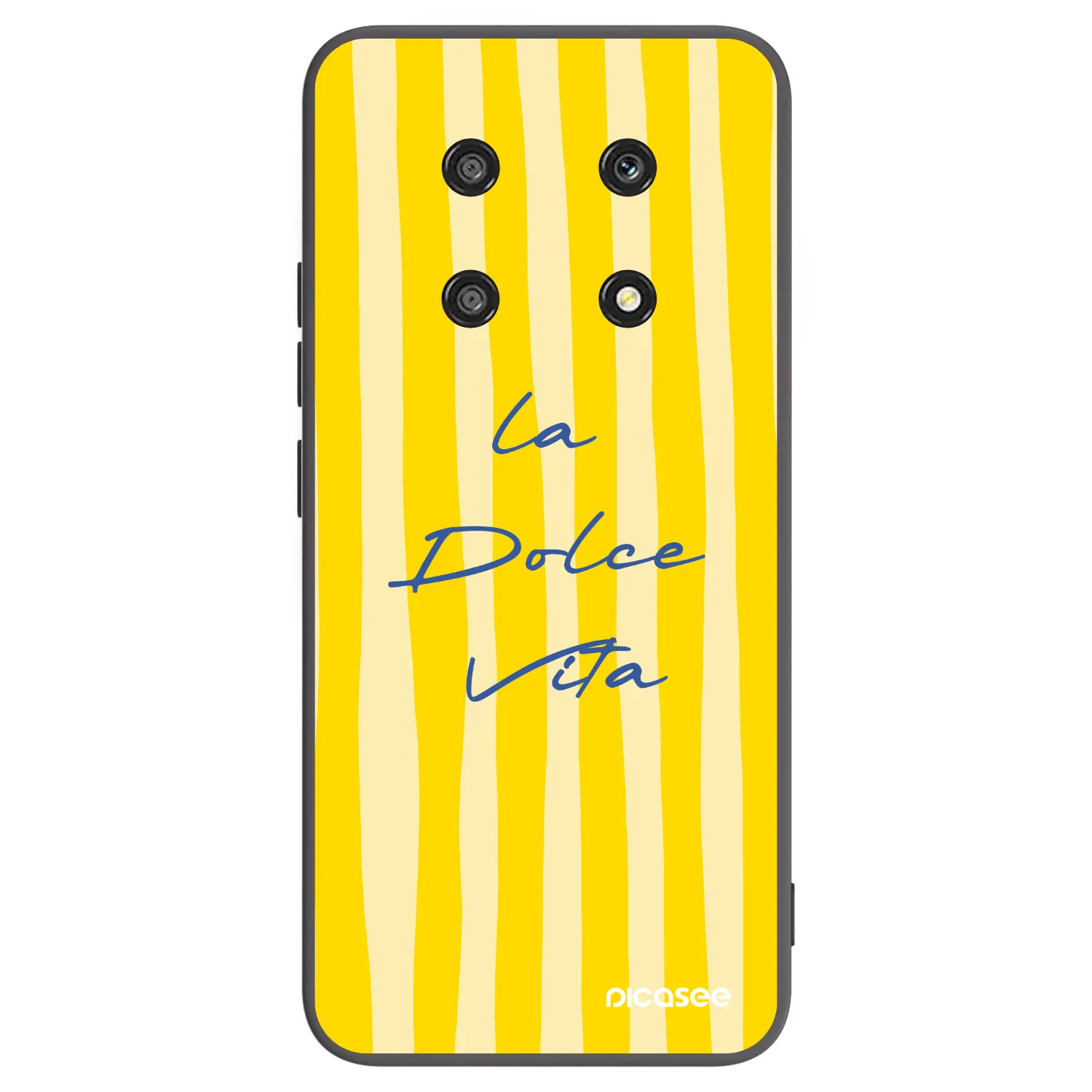 Picasee silikonski črni ovitek za Honor Magic4 Lite 5G - Ladolcevita