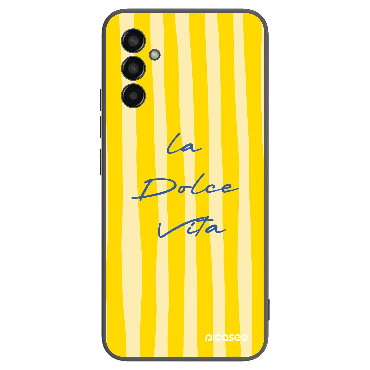 Picasee silikonski črni ovitek za Samsung Galaxy M13 M135F - Ladolcevita