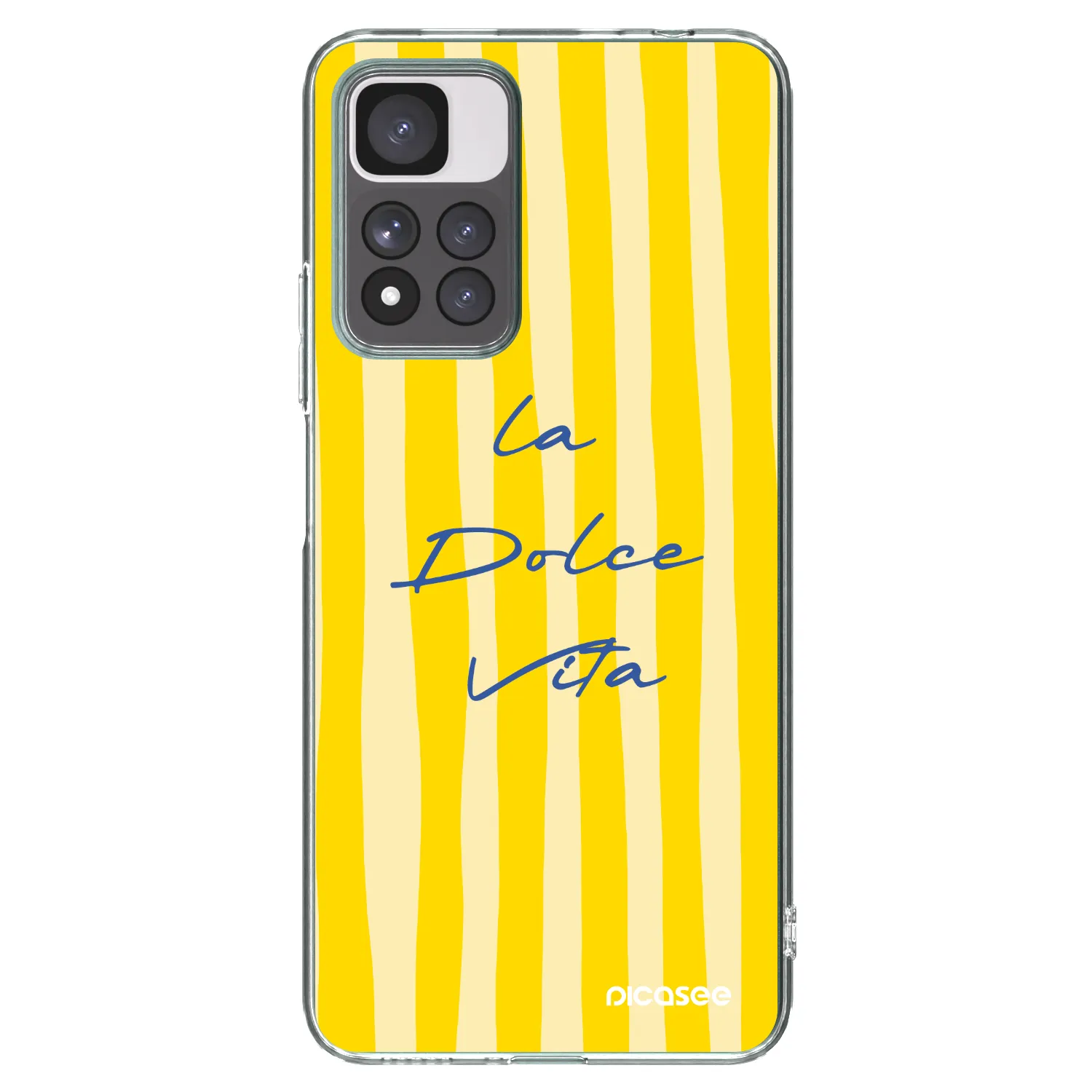 Picasee silikonski prozorni ovitek za Xiaomi Redmi Note 11 Pro+ 5G - Ladolcevita