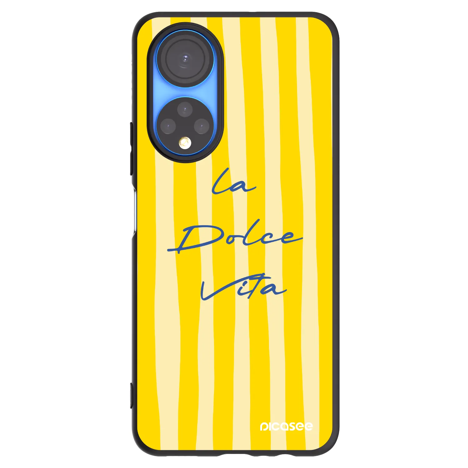 Picasee silikonski črni ovitek za Honor X7 - Ladolcevita