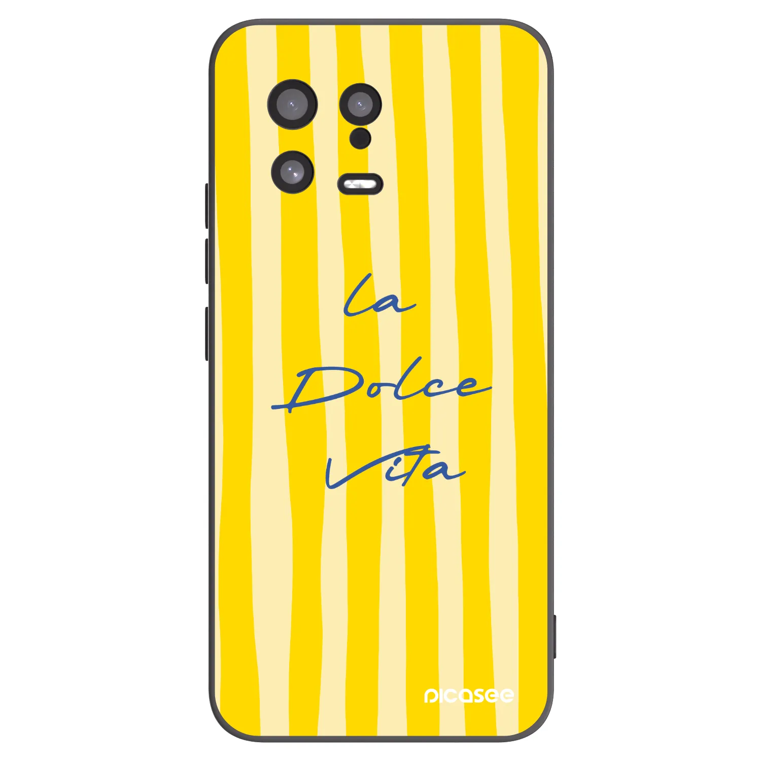 Picasee silikonski črni ovitek za Xiaomi 13 - Ladolcevita