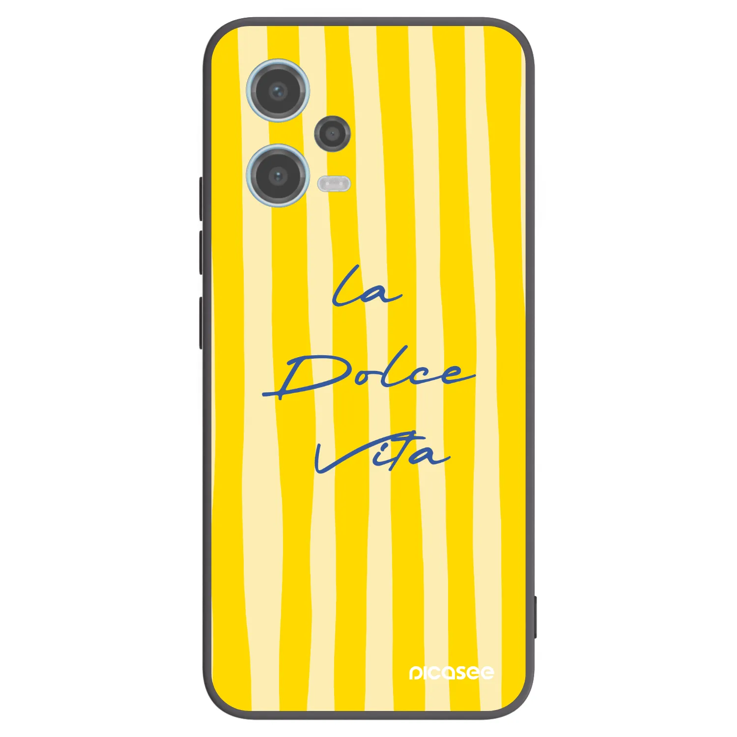 Picasee silikonski črni ovitek za Xiaomi Redmi Note 12 5G - Ladolcevita
