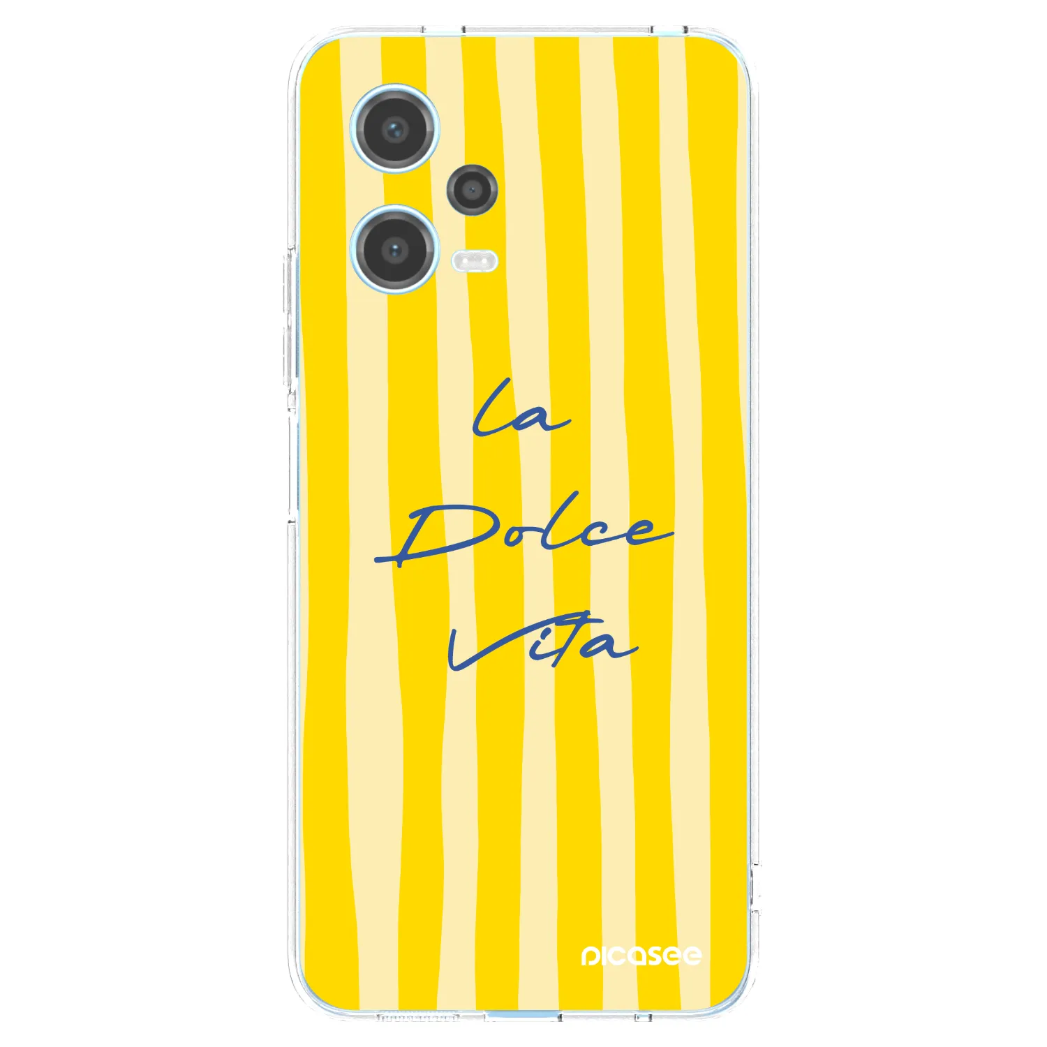 Picasee silikonski prozorni ovitek za Xiaomi Redmi Note 12 5G - Ladolcevita