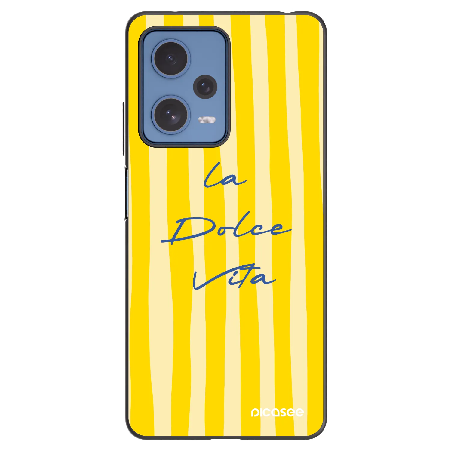 Picasee silikonski črni ovitek za Xiaomi Redmi Note 12 Pro 5G - Ladolcevita