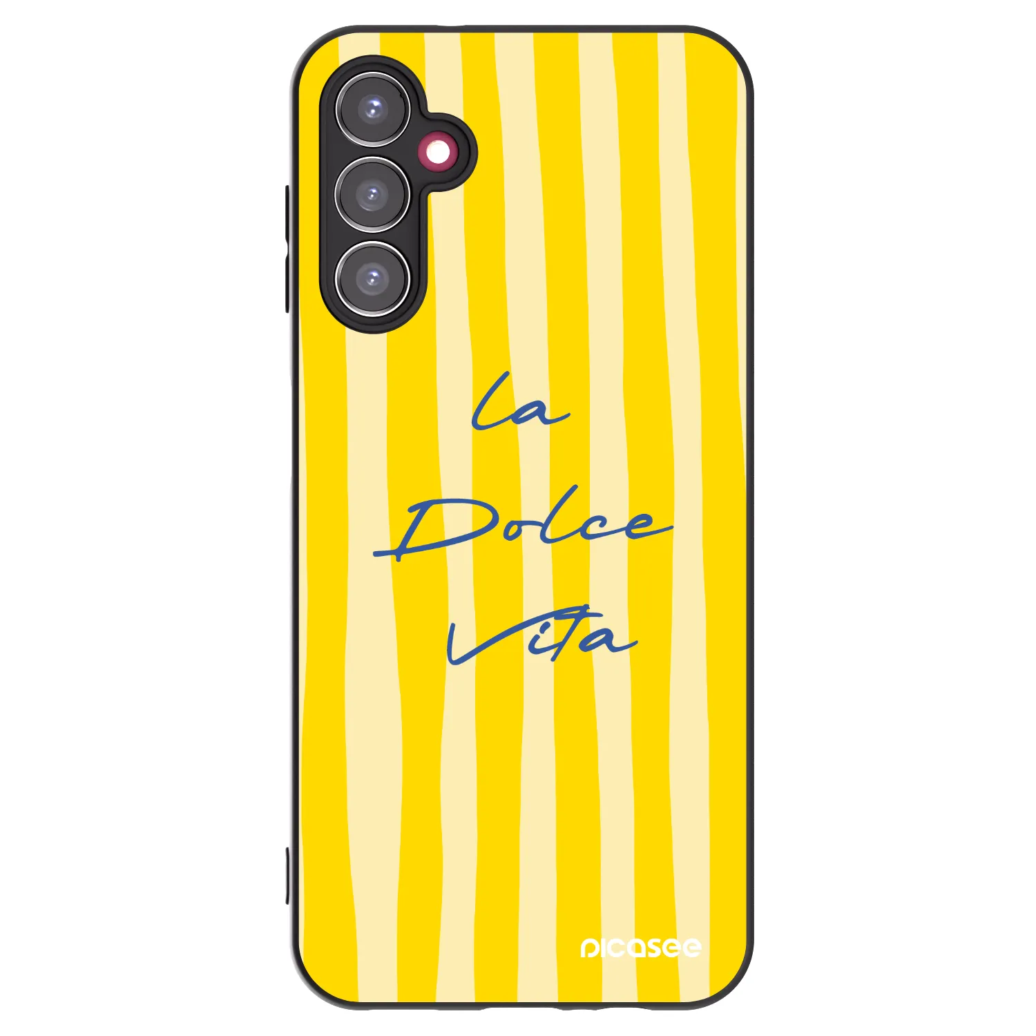 Picasee silikonski črni ovitek za Samsung Galaxy A14 4G A145R - Ladolcevita