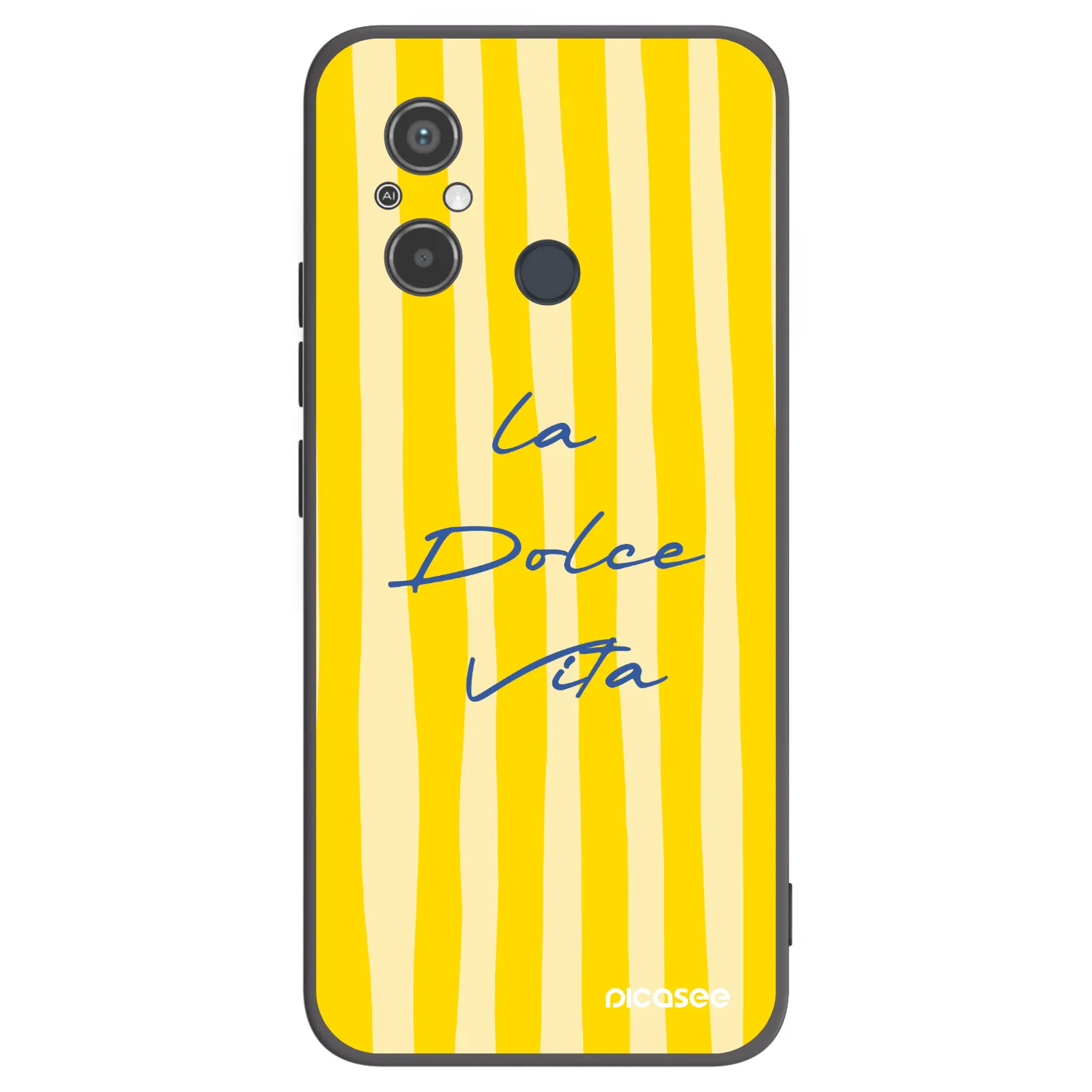 Picasee silikonski črni ovitek za Xiaomi Redmi 12C - Ladolcevita