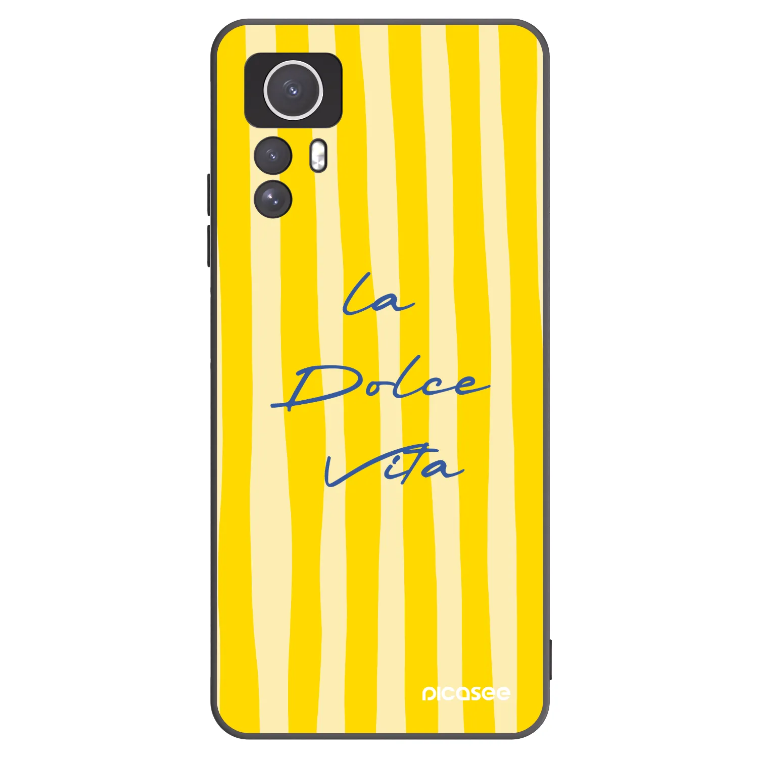 Picasee silikonski črni ovitek za Xiaomi Redmi Note 12S - Ladolcevita