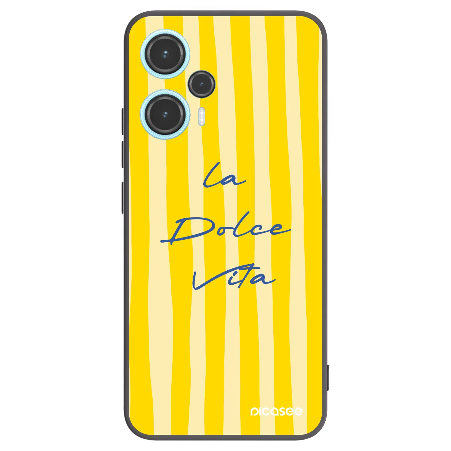 Picasee silikonski črni ovitek za Xiaomi Poco F5 - Ladolcevita