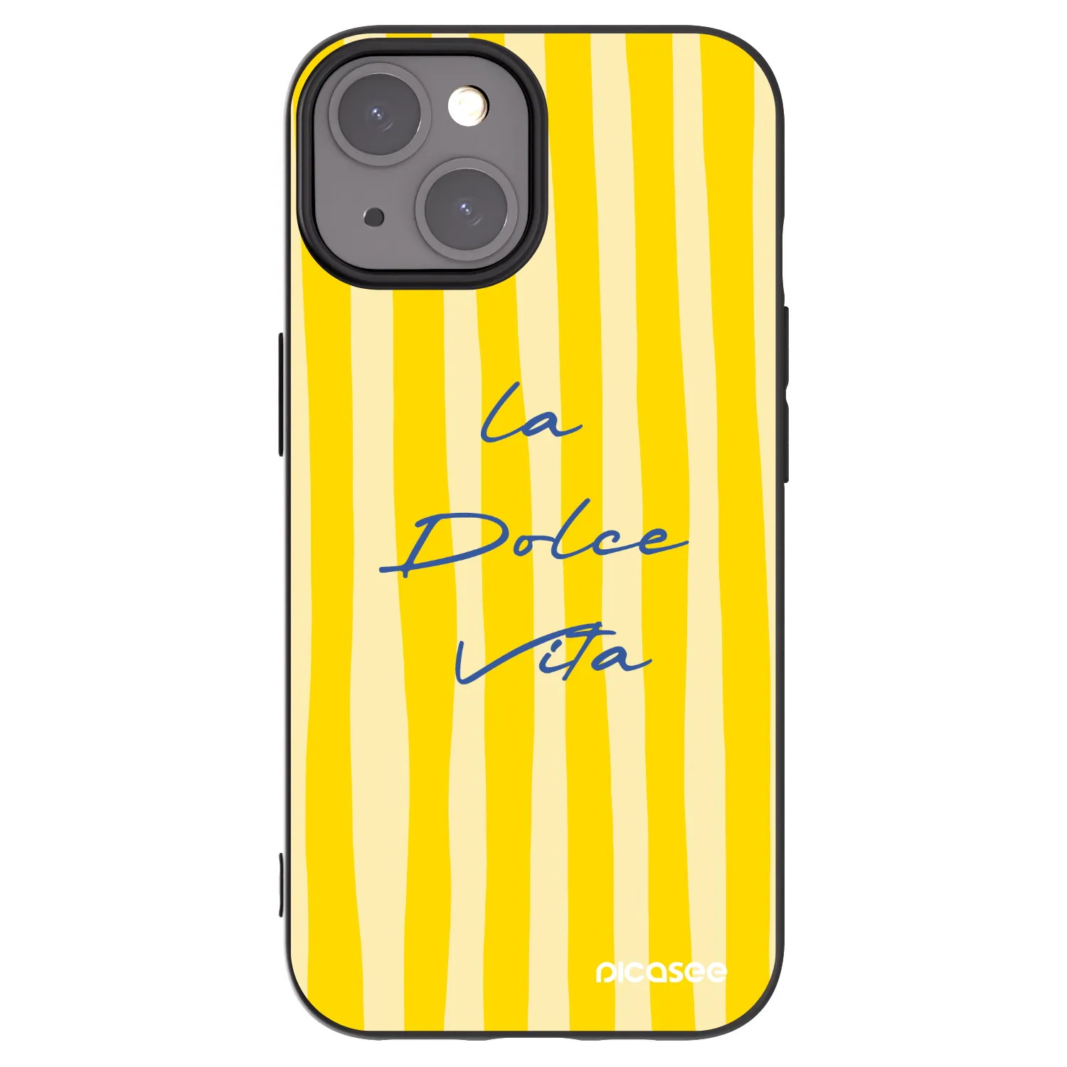 Picasee silikonski črni ovitek za Apple iPhone 15 - Ladolcevita