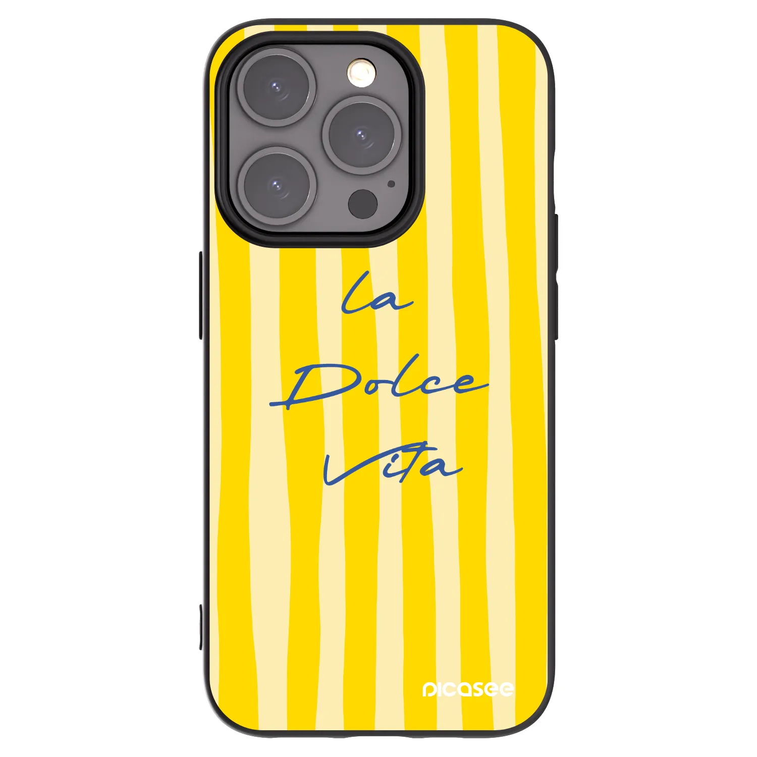 Picasee silikonski črni ovitek za Apple iPhone 15 Pro - Ladolcevita