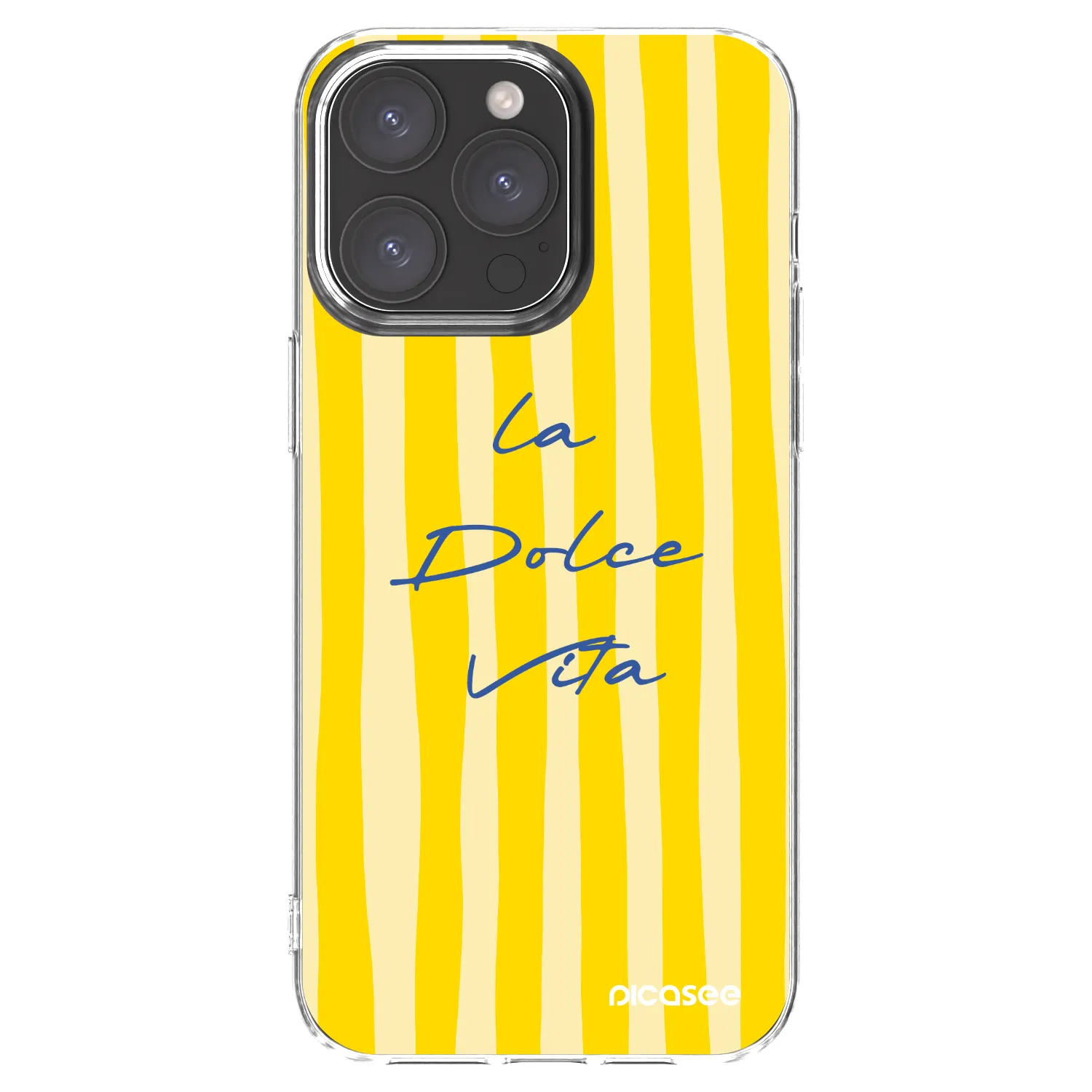 Picasee silikonski prozorni ovitek za Apple iPhone 15 Pro Max - Ladolcevita