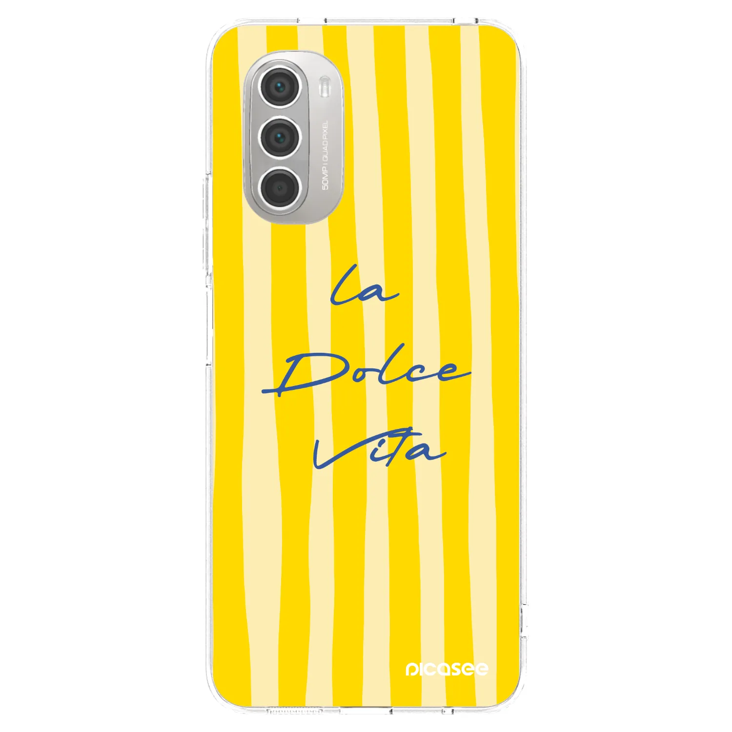 Picasee silikonski prozorni ovitek za Motorola Moto G51 - Ladolcevita