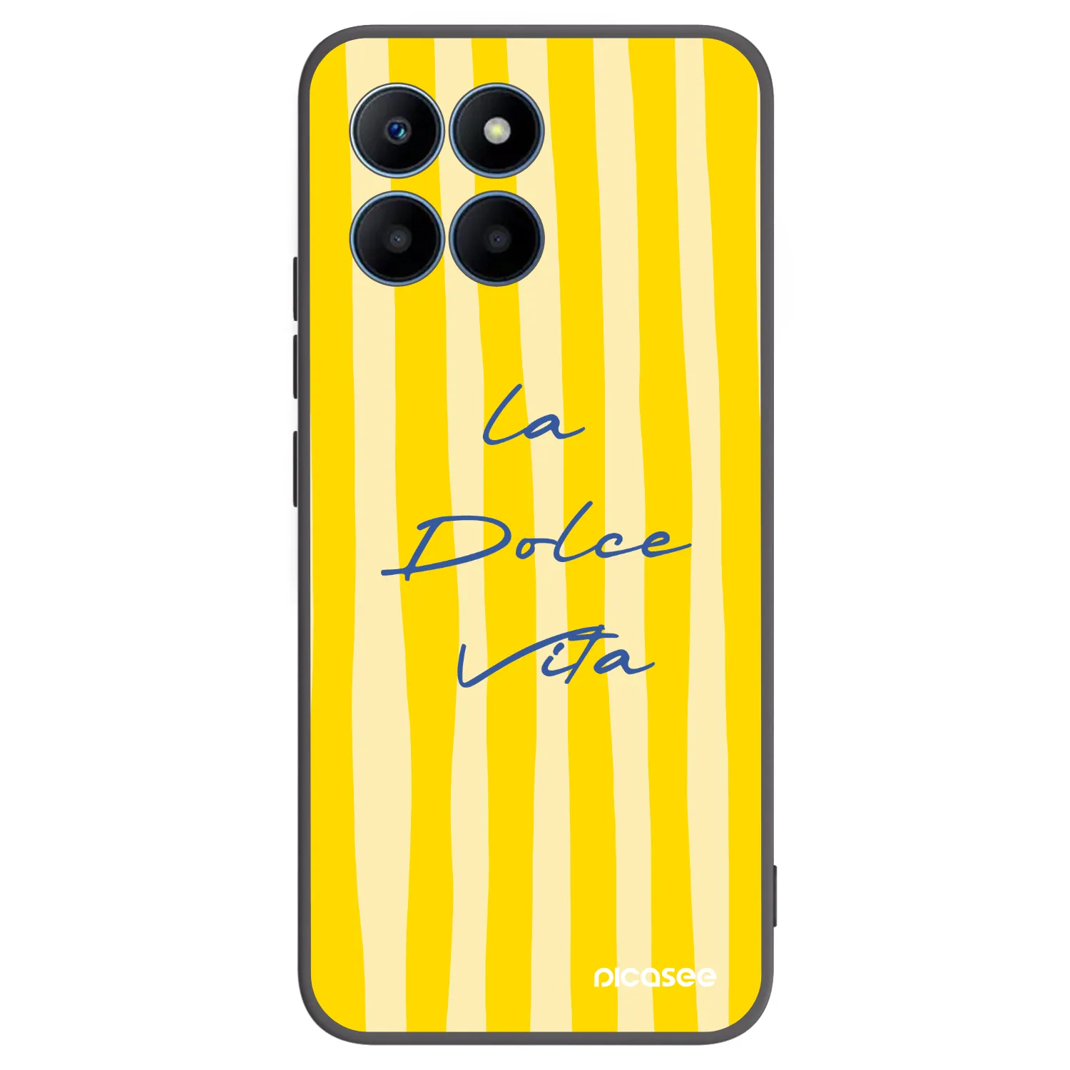 Picasee silikonski črni ovitek za Honor 70 Lite - Ladolcevita
