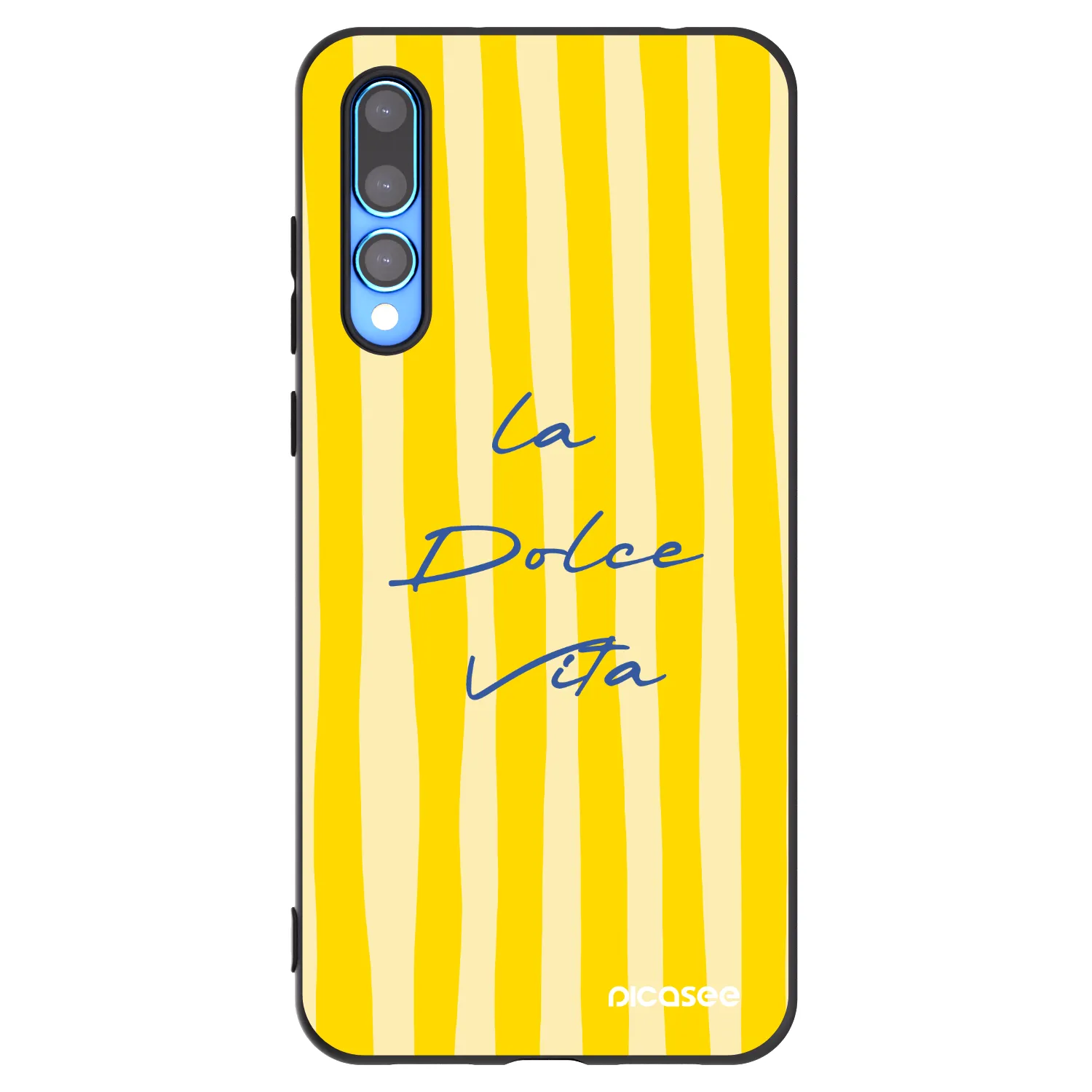 Picasee silikonski črni ovitek za Huawei P20 Pro - Ladolcevita