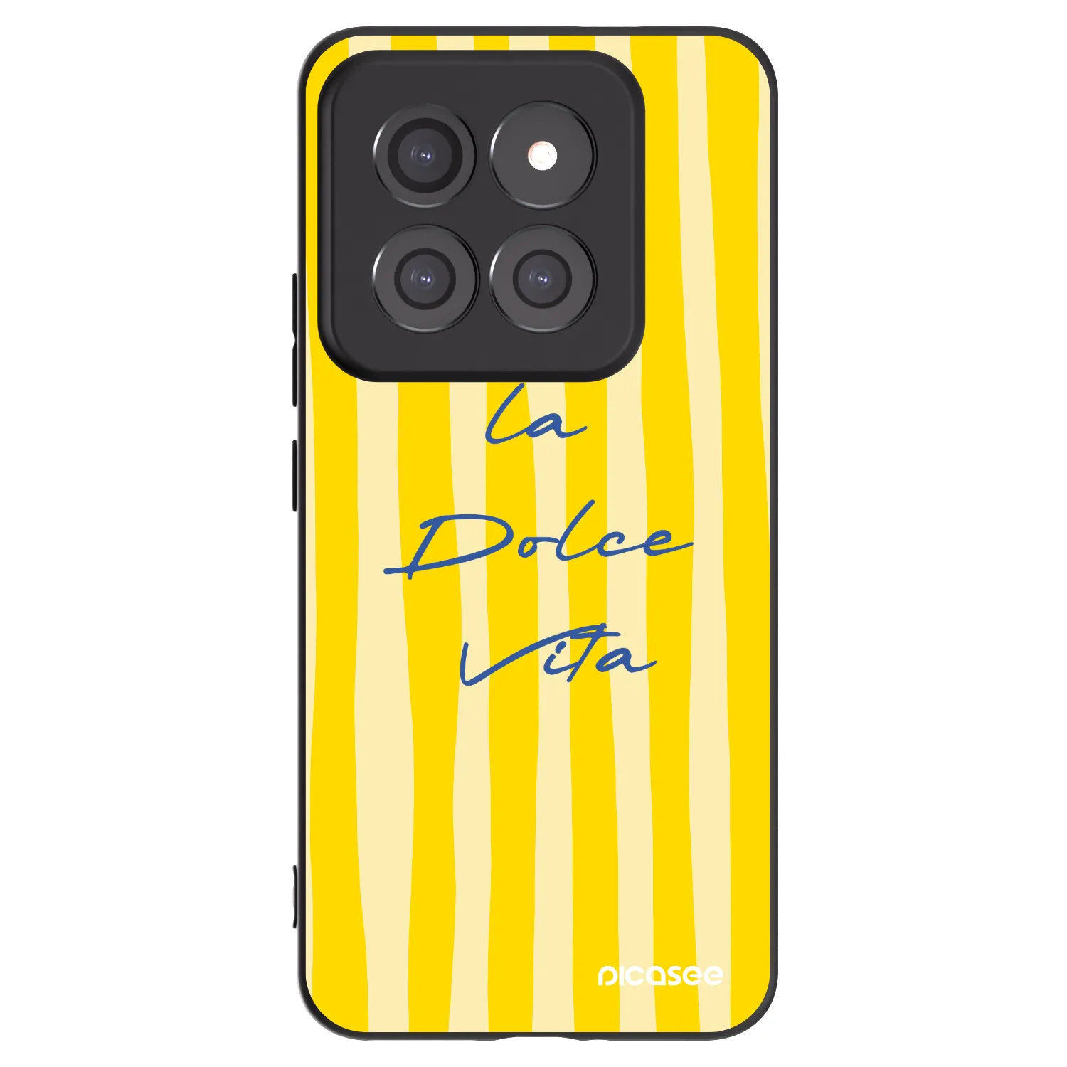 Picasee silikonski črni ovitek za Xiaomi 14 Pro - Ladolcevita