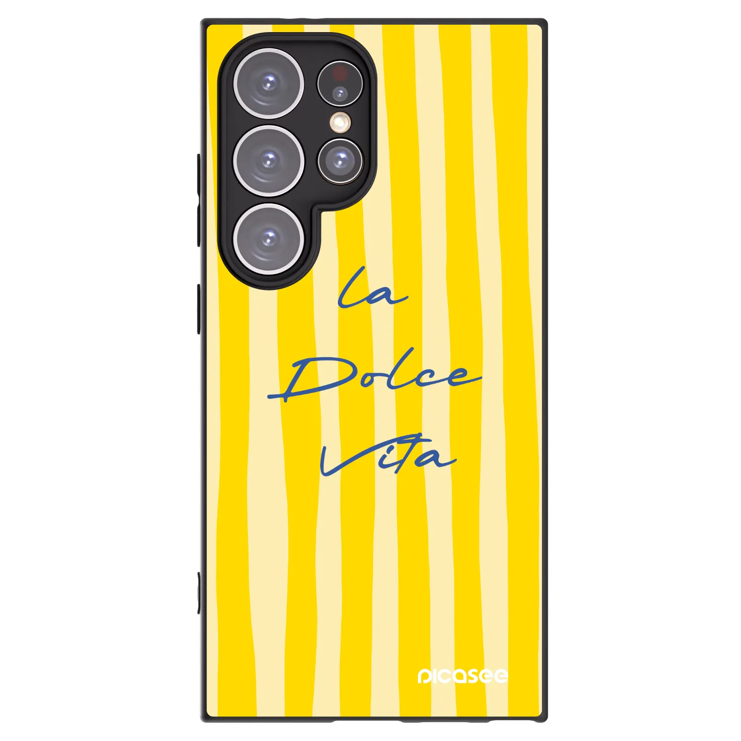 Picasee silikonski črni ovitek za Samsung Galaxy S24 Ultra S928B 5G - Ladolcevita