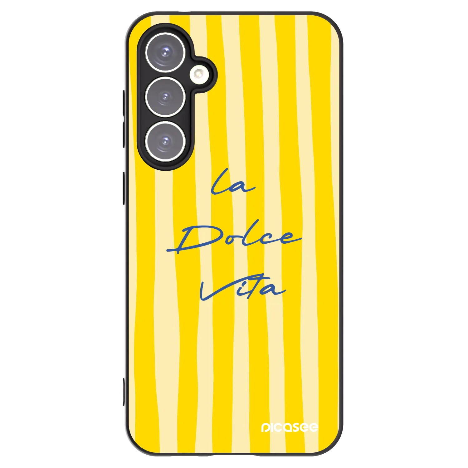 Picasee silikonski črni ovitek za Samsung Galaxy S23 FE S711B - Ladolcevita
