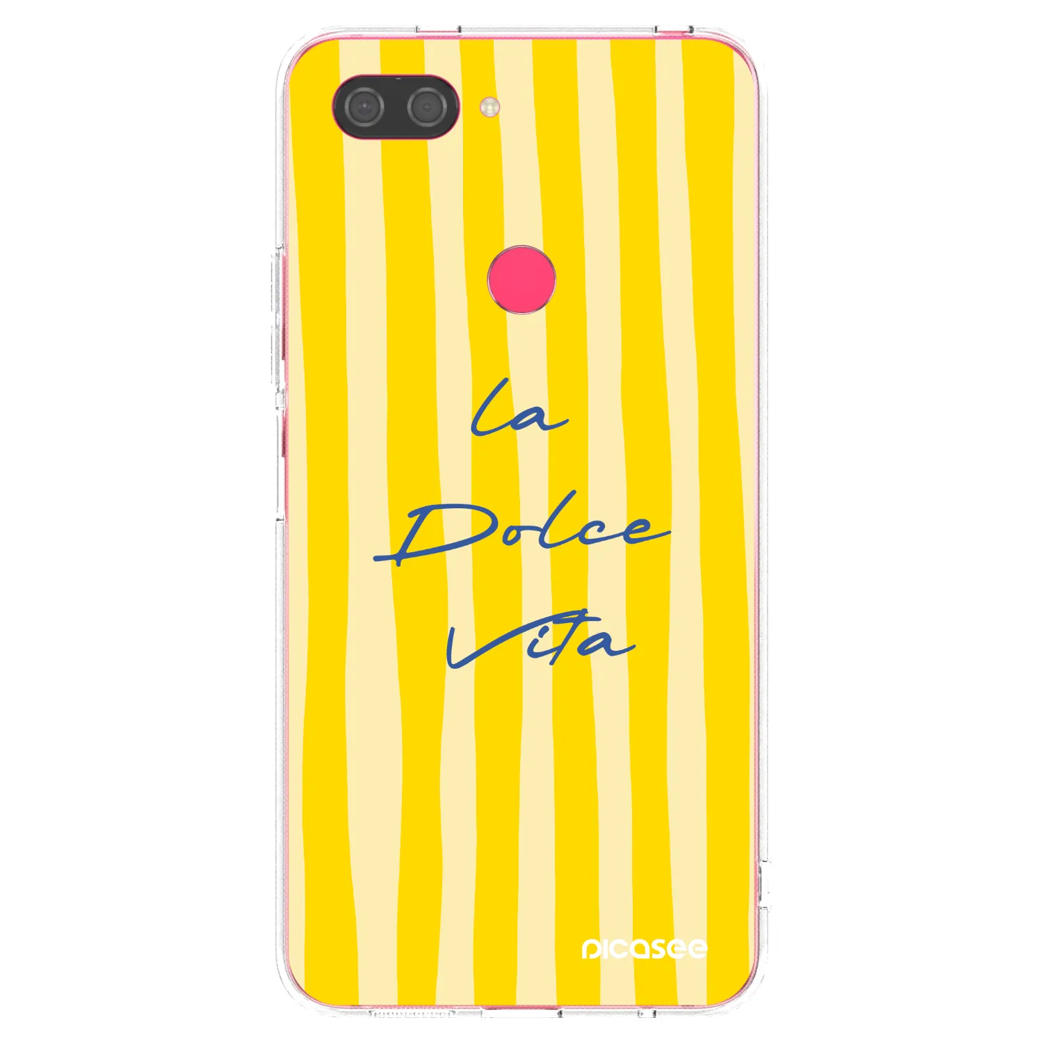 Picasee silikonski prozorni ovitek za Xiaomi Mi 8 Lite - Ladolcevita