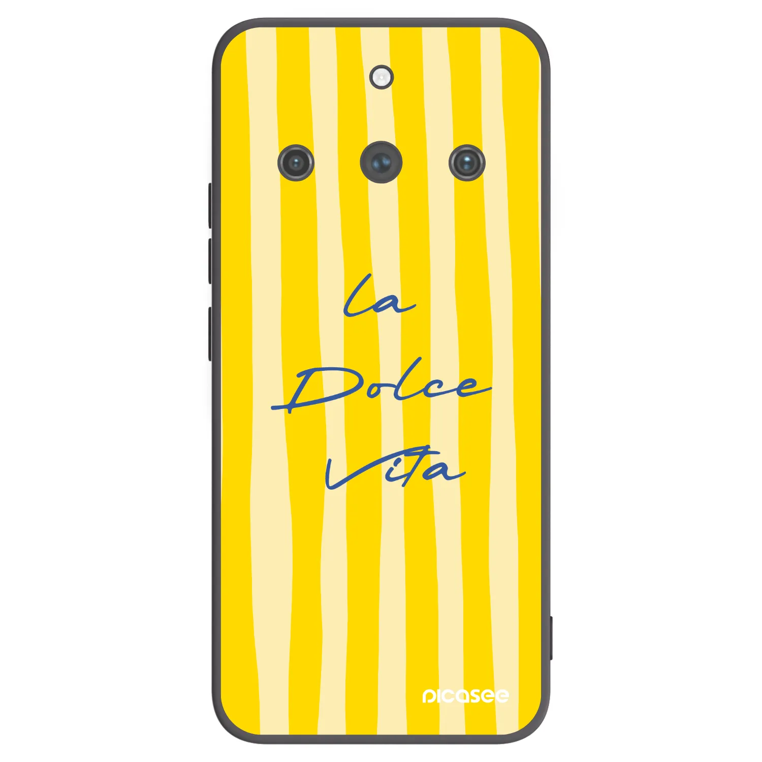 Picasee silikonski črni ovitek za Realme 11 Pro+ - Ladolcevita