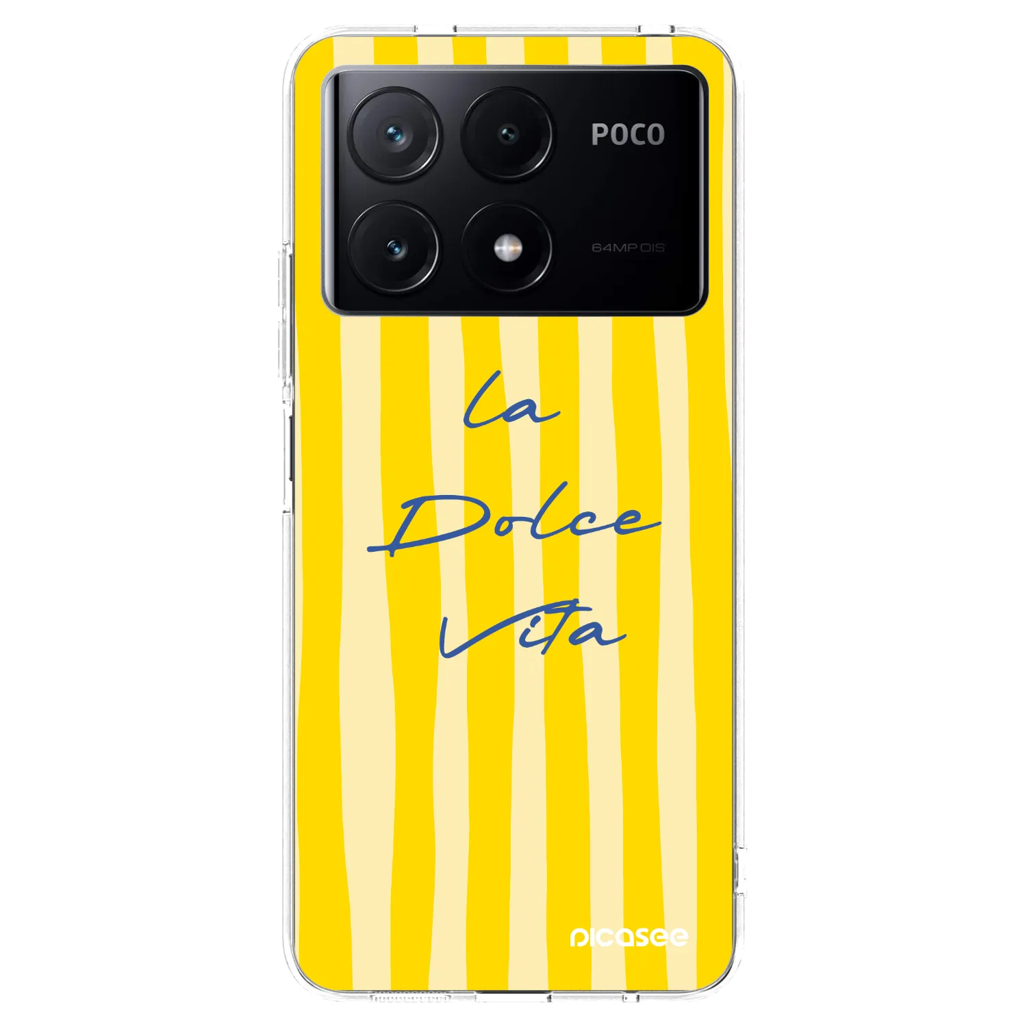 Picasee silikonski prozorni ovitek za Xiaomi Poco X6 Pro - Ladolcevita
