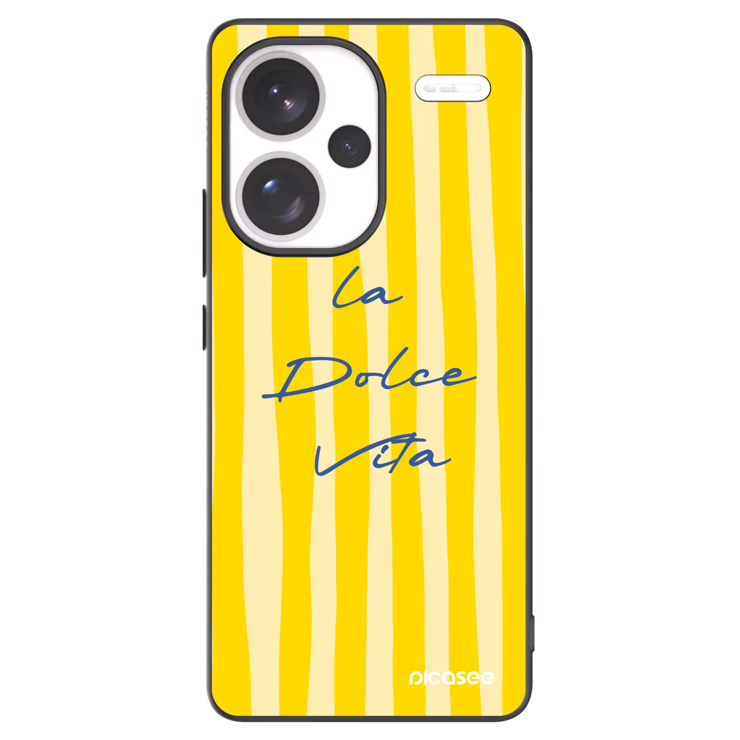 Picasee silikonski črni ovitek za Xiaomi Redmi Note 13 Pro+ 5G - Ladolcevita