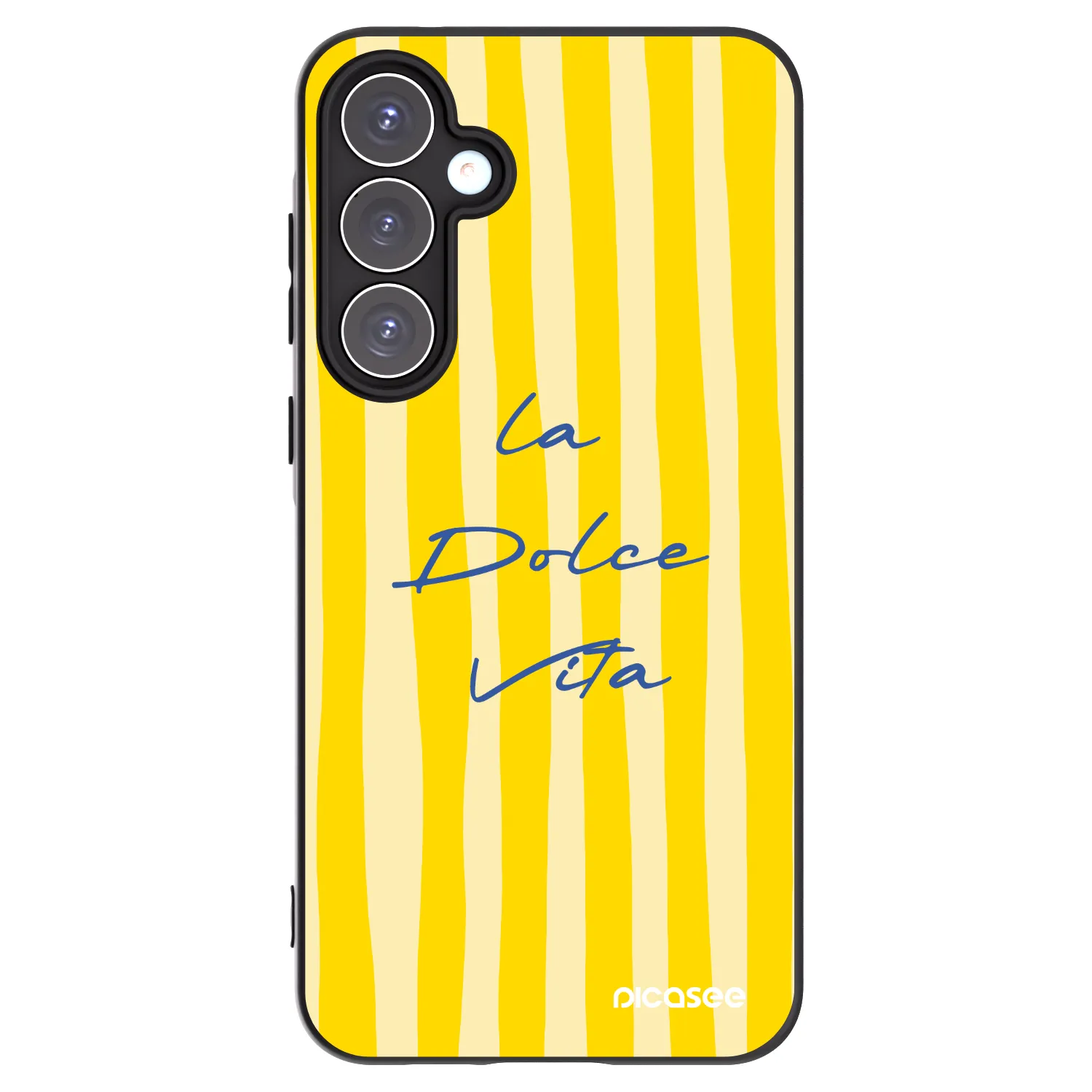 Picasee silikonski črni ovitek za Samsung Galaxy A55 5G A556B - Ladolcevita