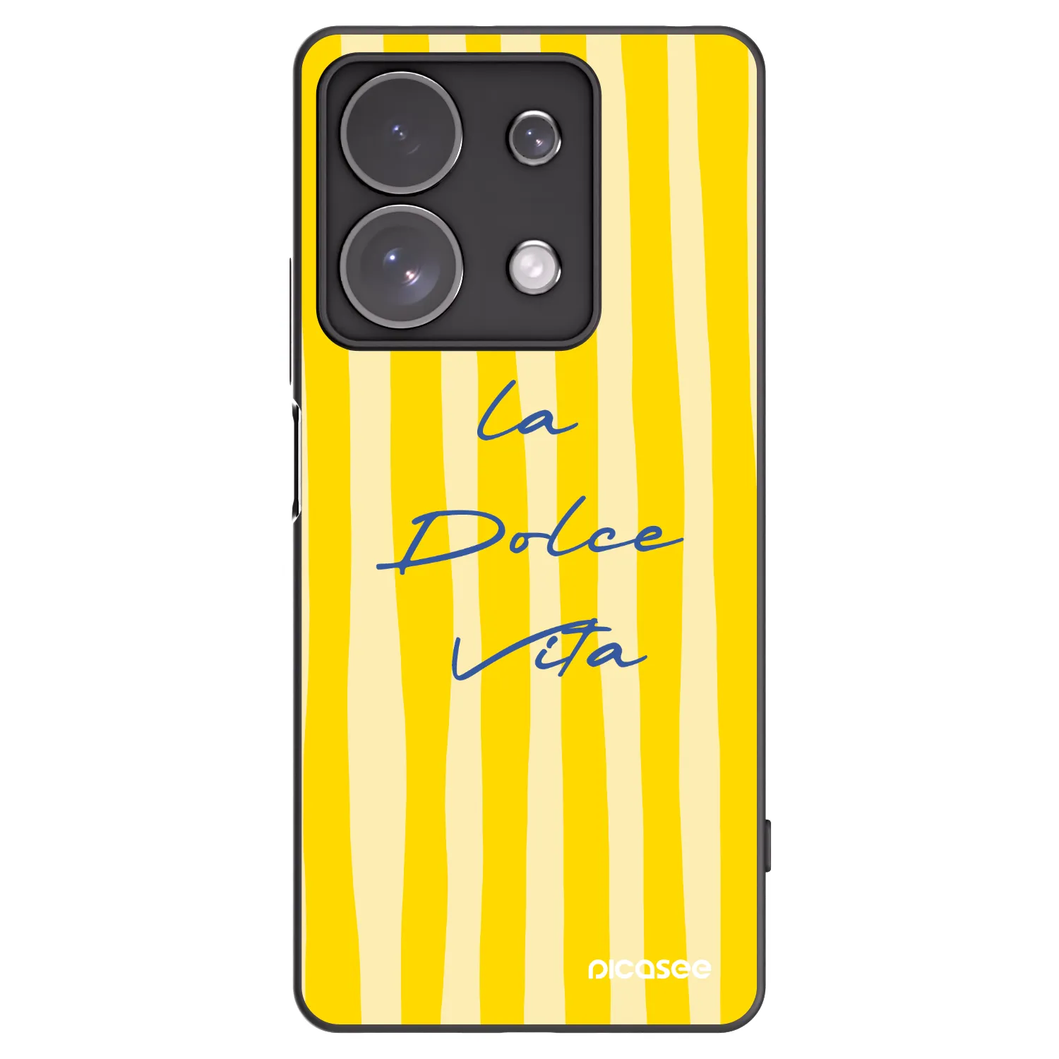 Picasee silikonski črni ovitek za Xiaomi Redmi Note 13 Pro 4G - Ladolcevita