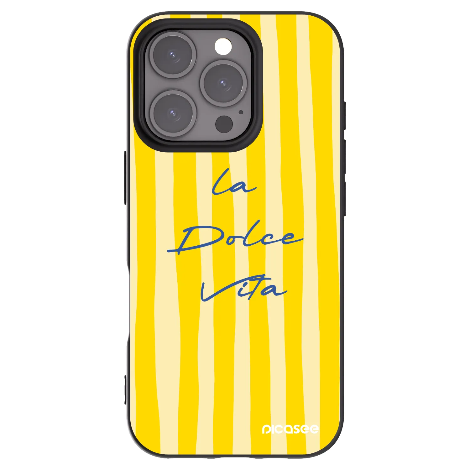 Picasee silikonski črni ovitek za Apple iPhone 16 Pro - Ladolcevita