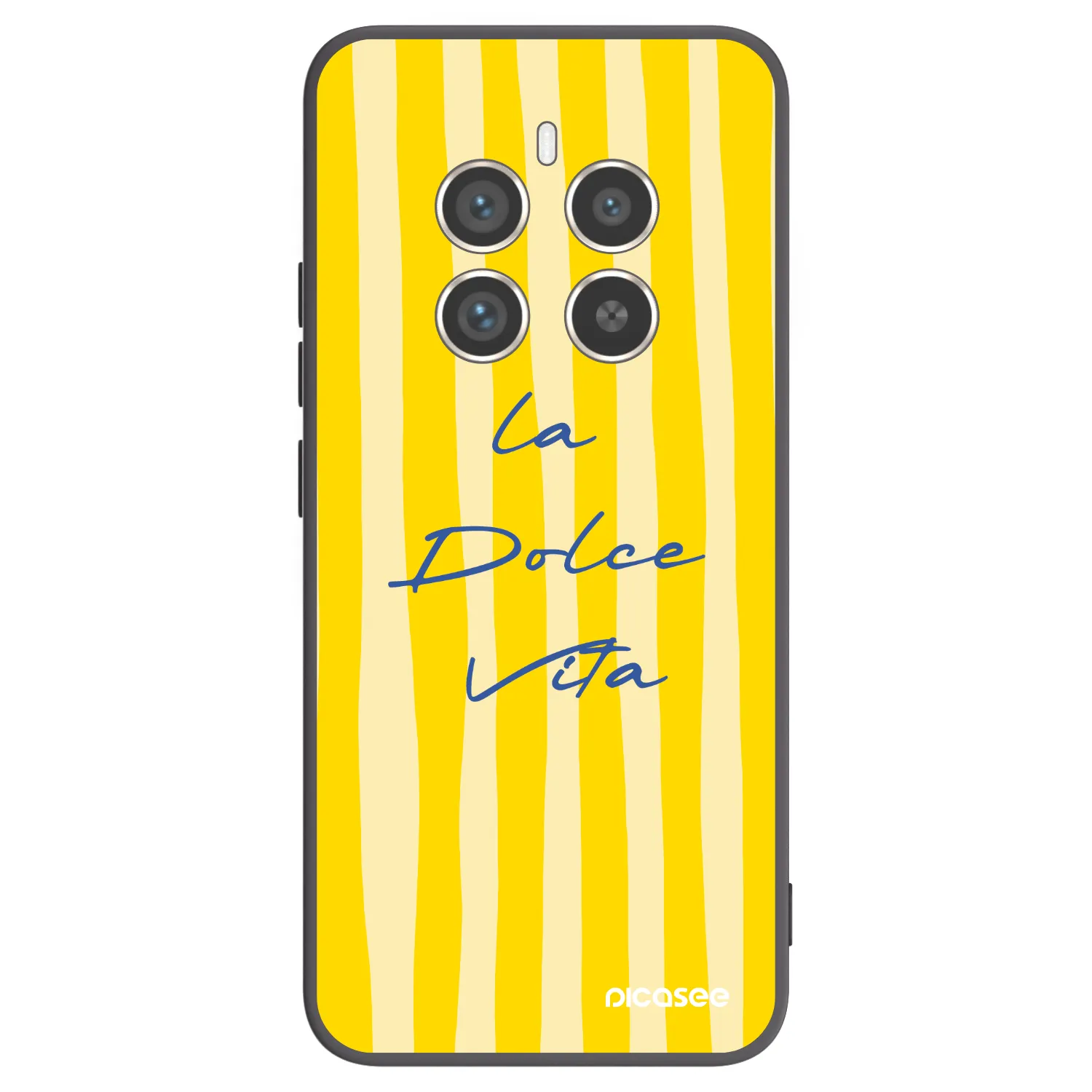 Picasee silikonski črni ovitek za Realme 12 Pro 5G - Ladolcevita