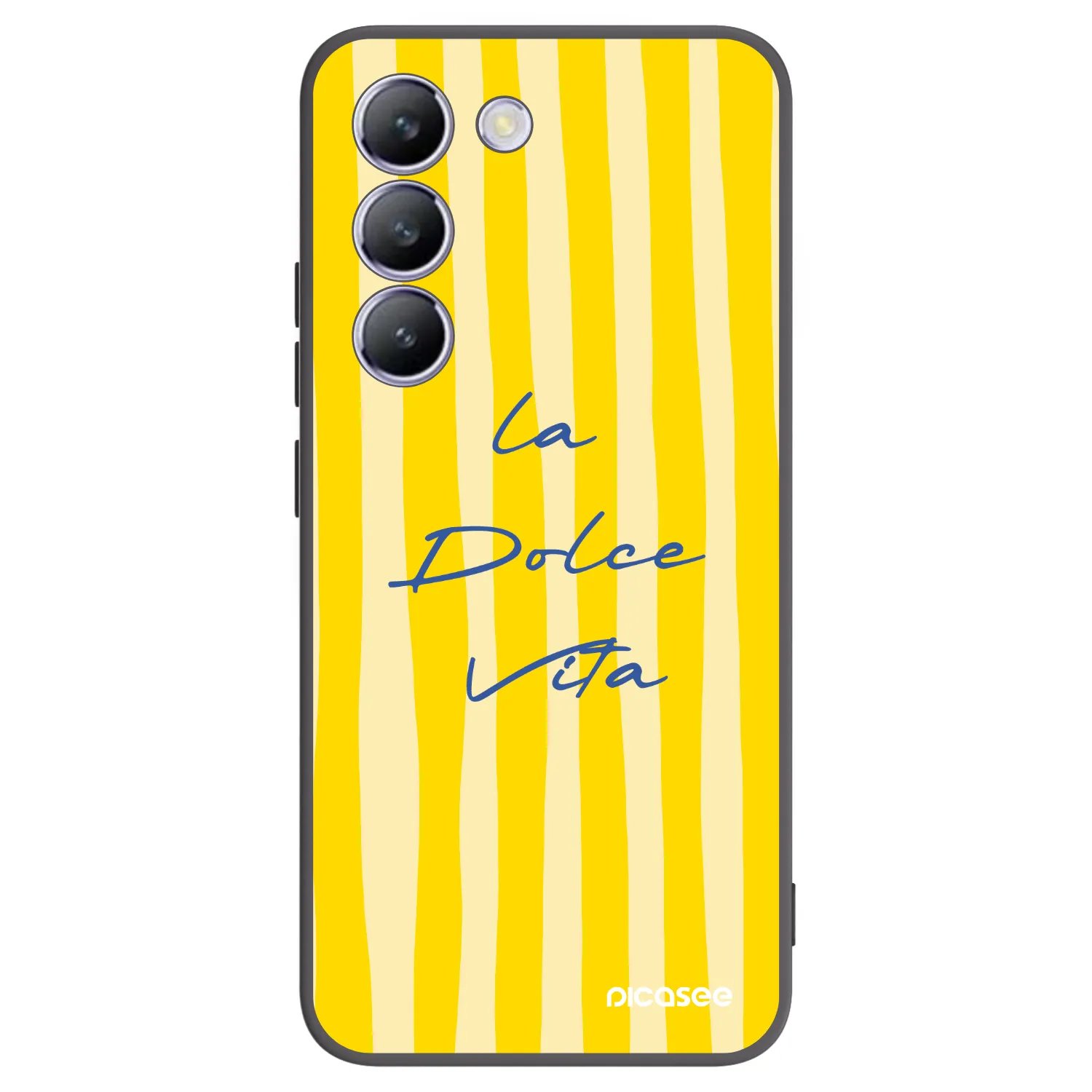 Picasee silikonski črni ovitek za Vivo V40 SE 5G - Ladolcevita