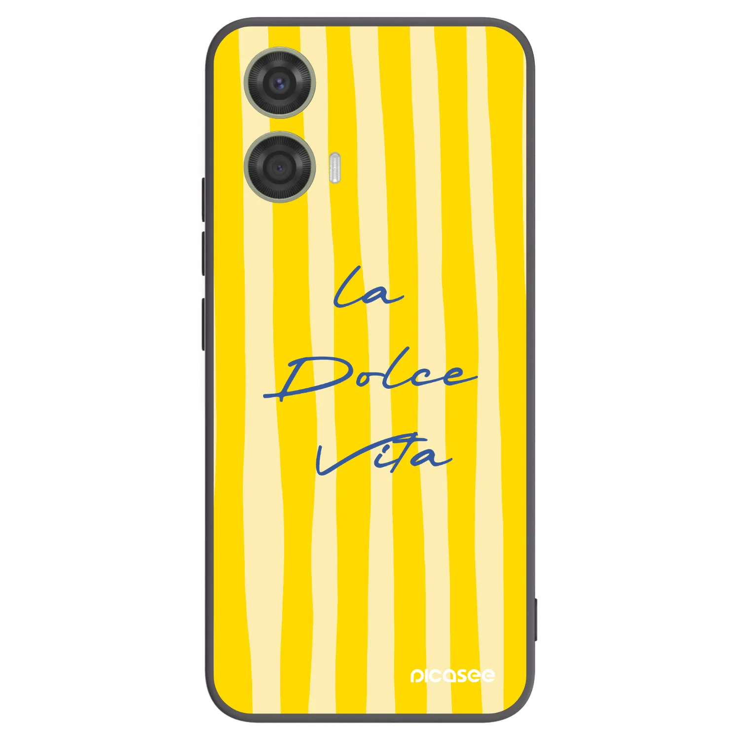 Picasee silikonski črni ovitek za Motorola Moto G24 - Ladolcevita